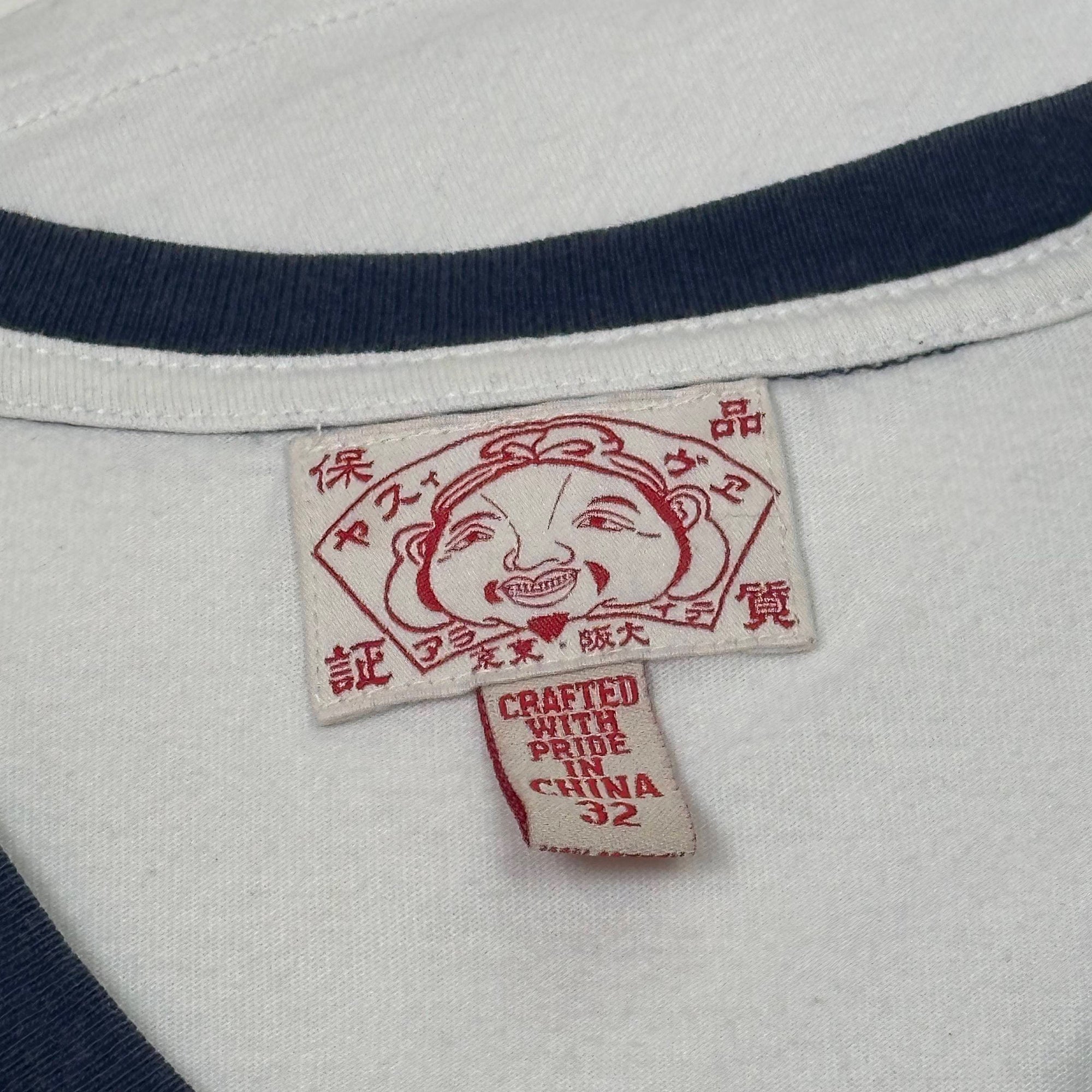 evisu v-neck top