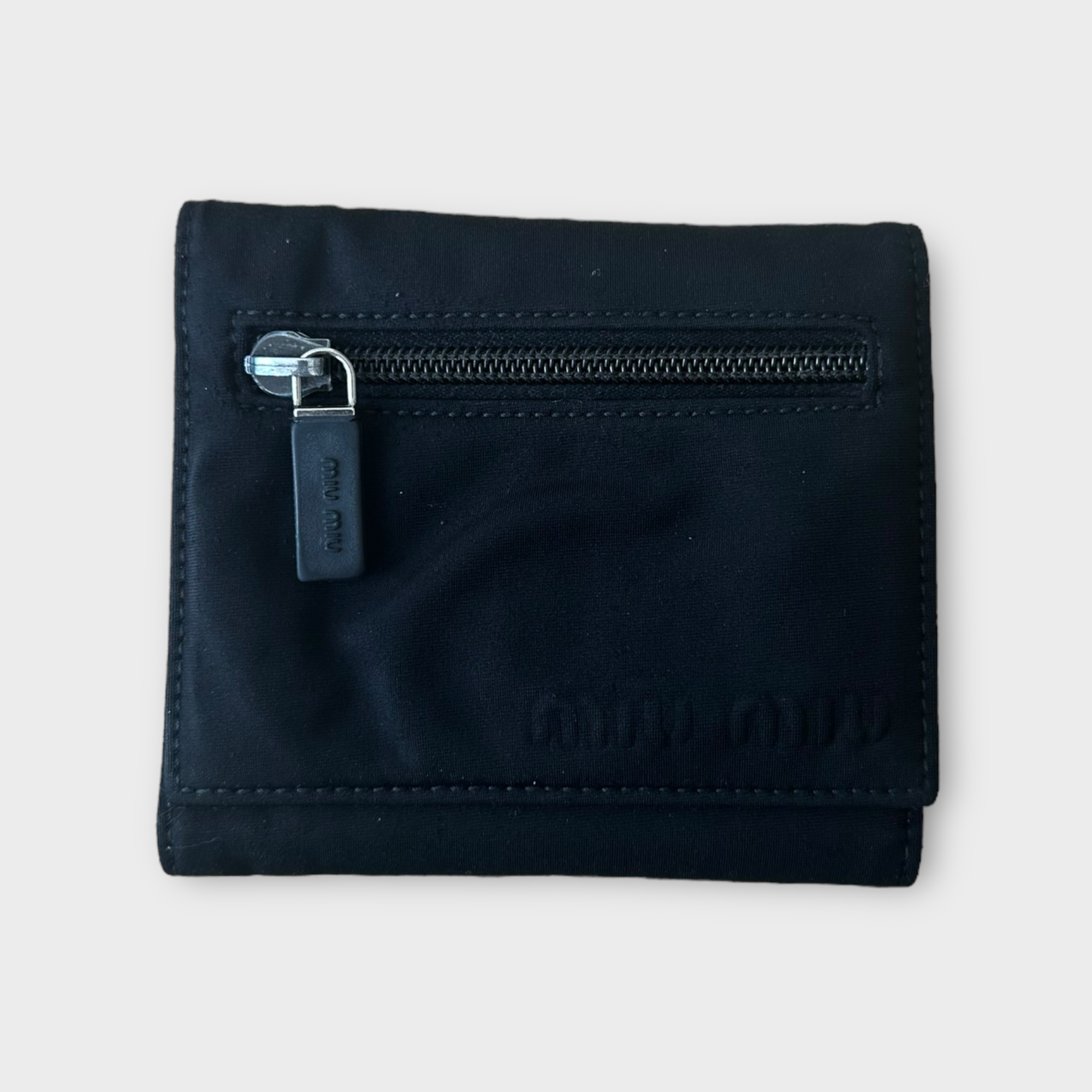 miu miu 2000s black nylon wallet – hachi archive miu miu 2000s black nylon wallet – hachi archive