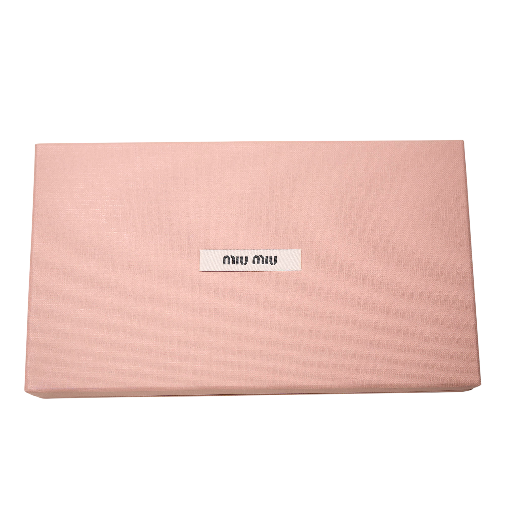 miu miu white cat wallet