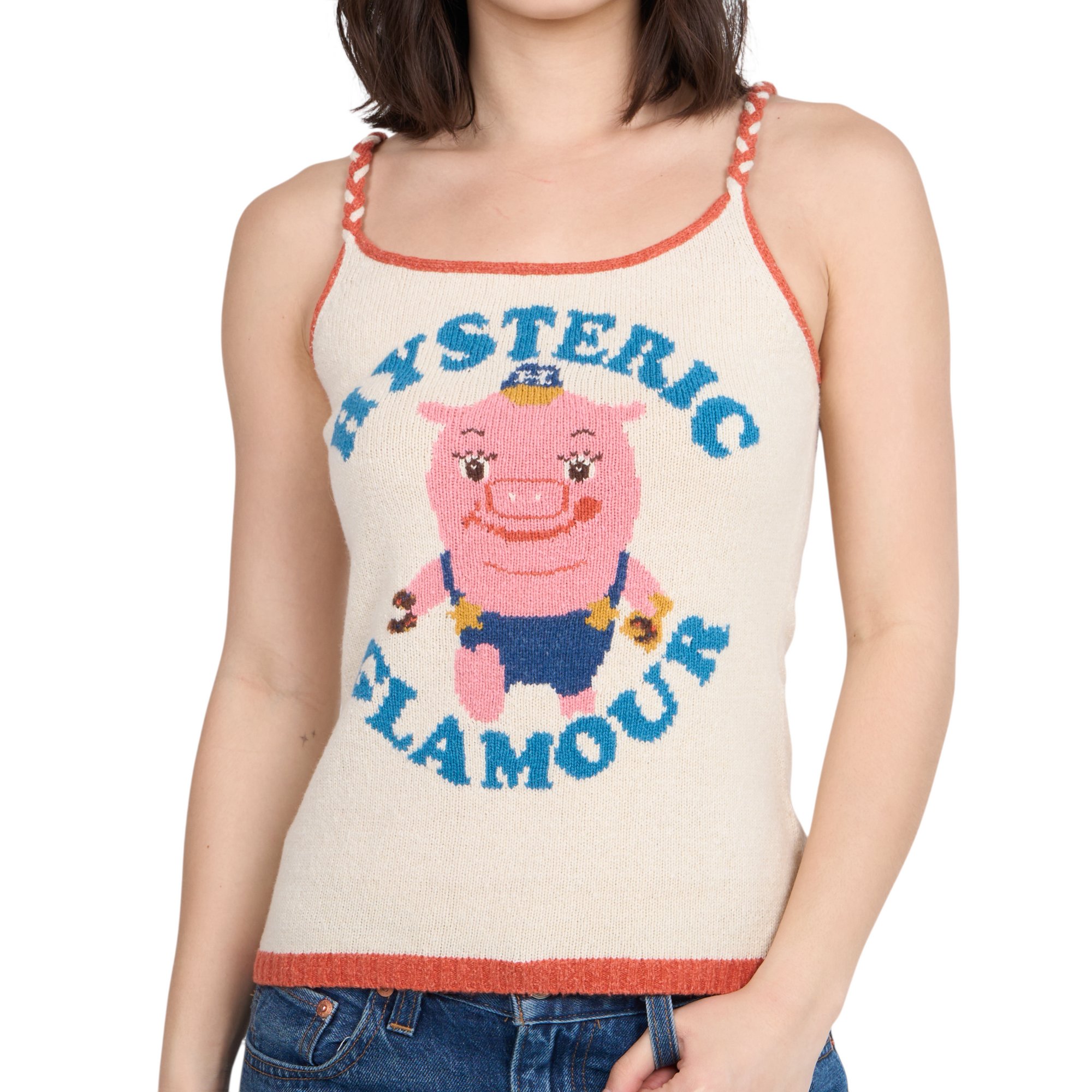 hysteric glamour 2000s tank top