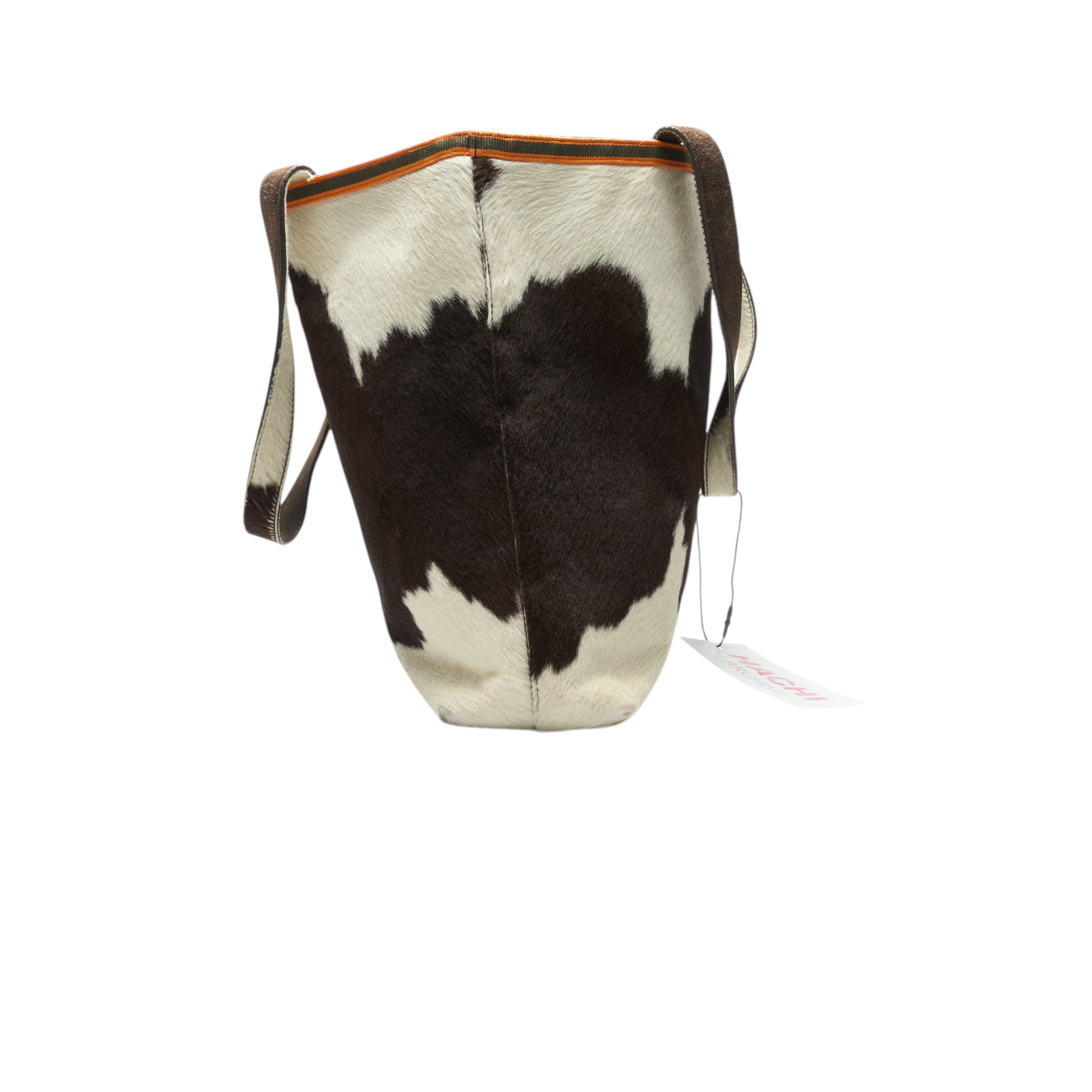 miu miu 2000s pony hair harako tote bag
