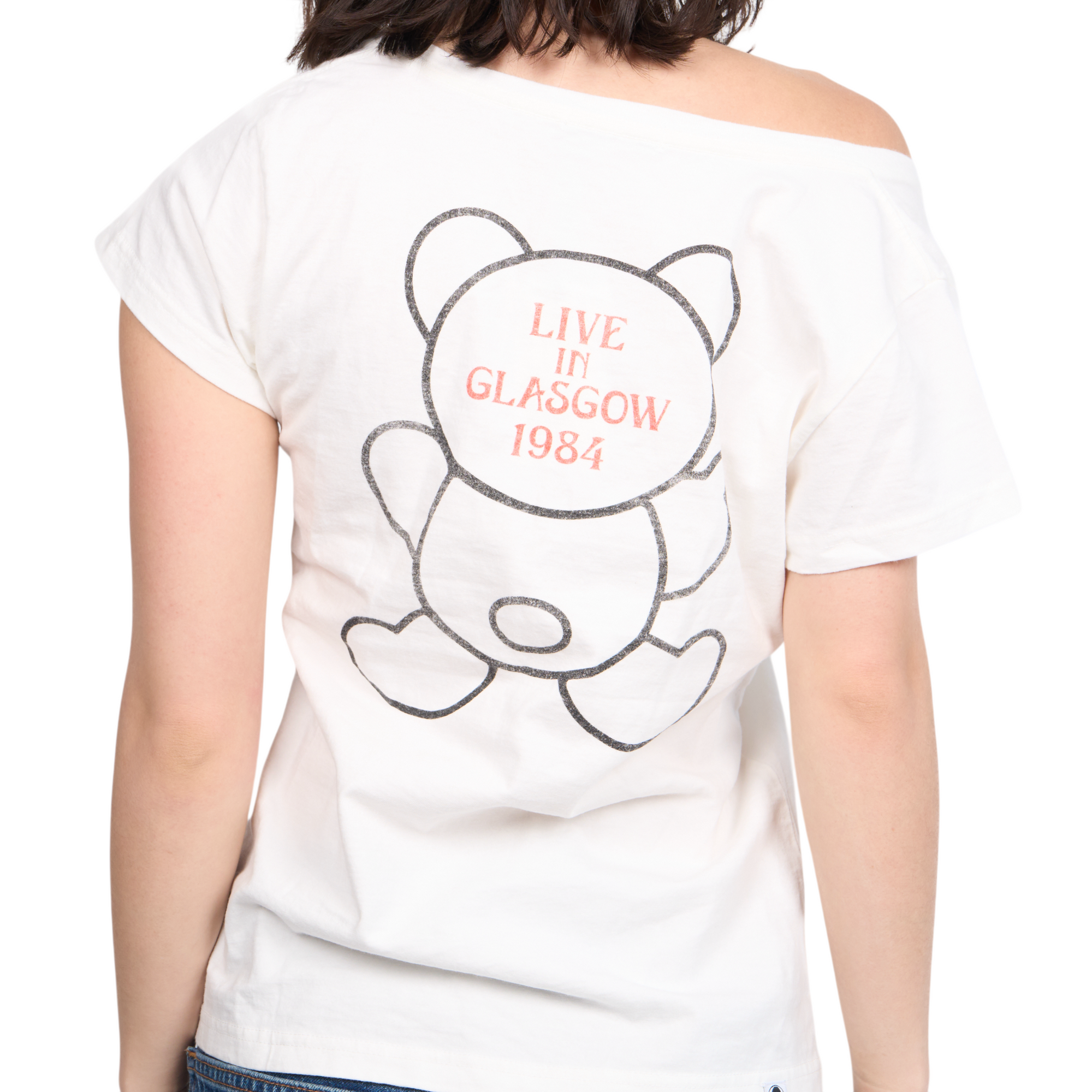 hysteric glamour white bears top