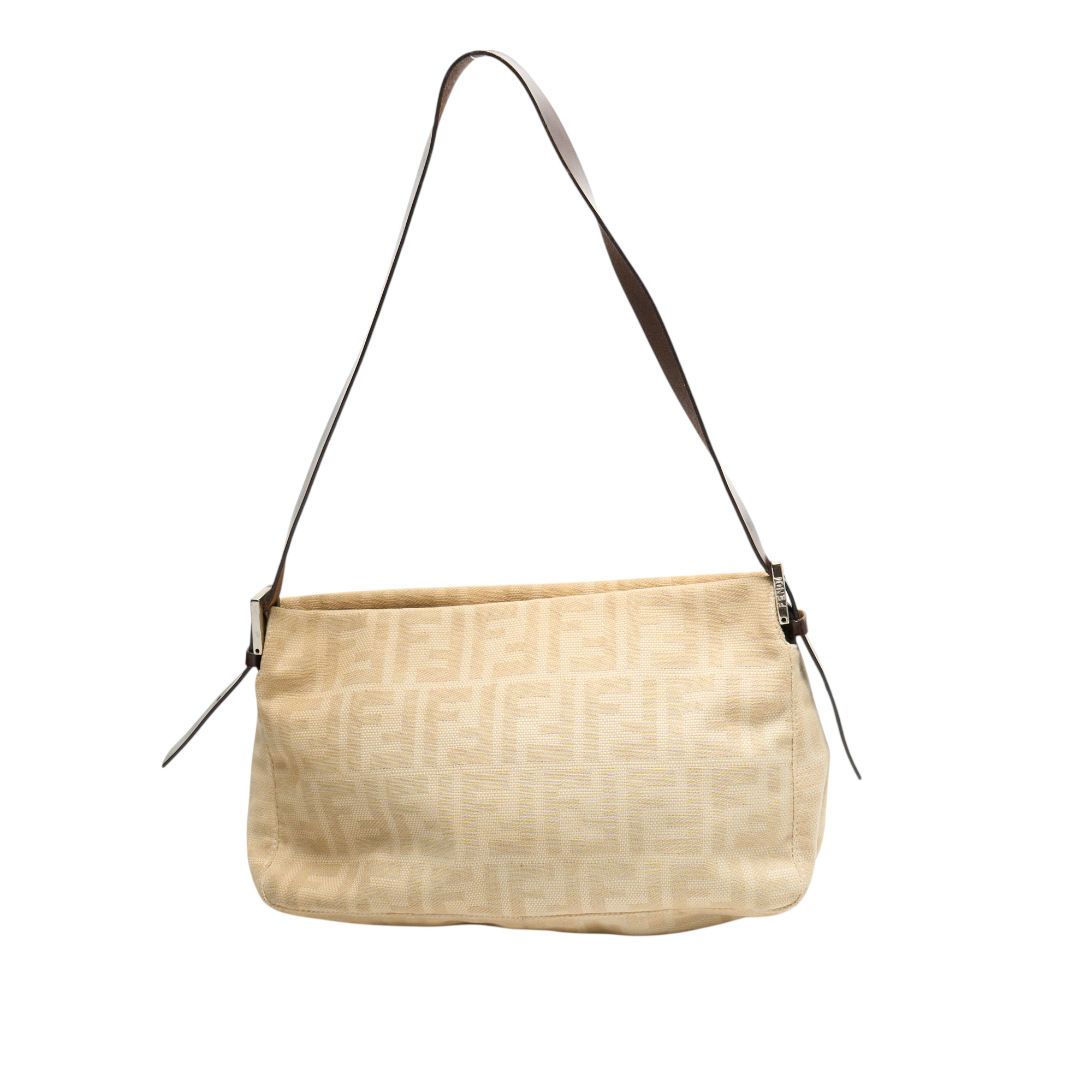 fendi 2000s cream baguette bag