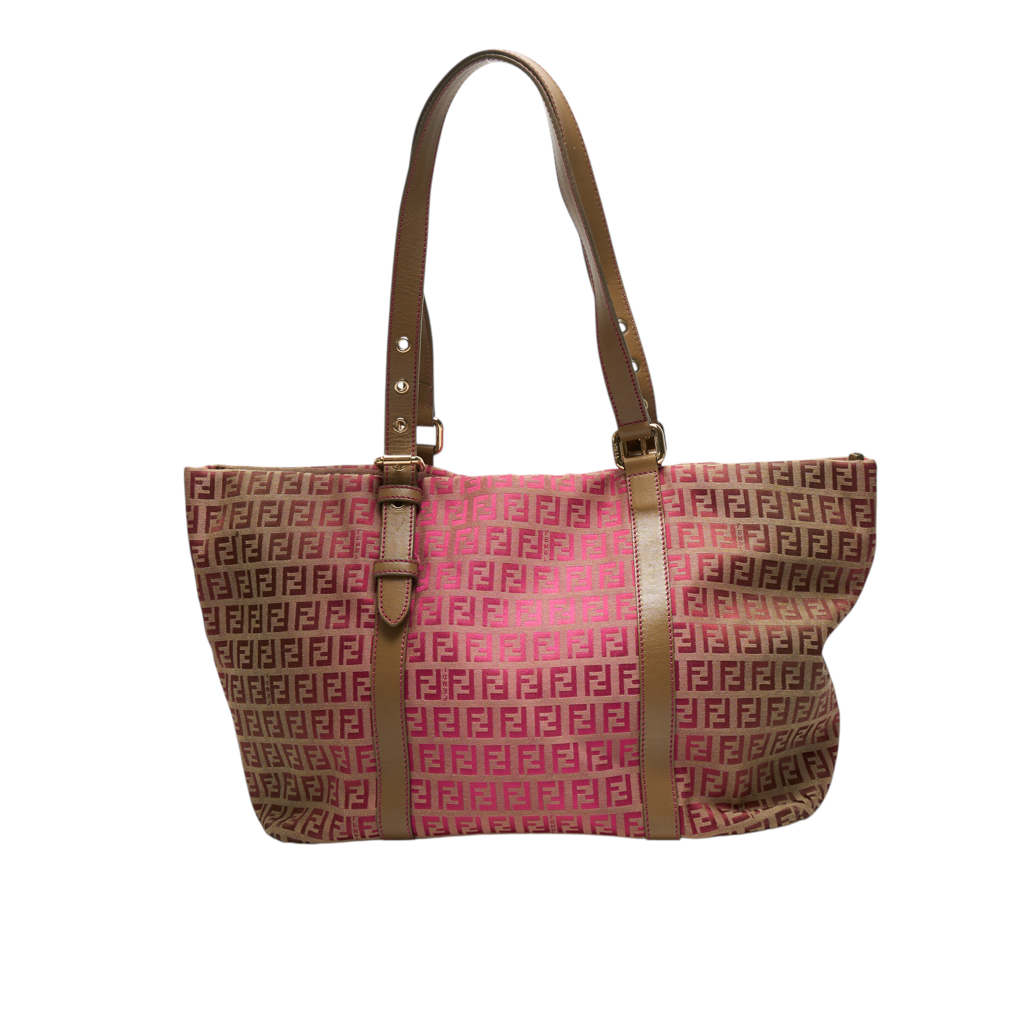 fendi 2000s pink tote bag