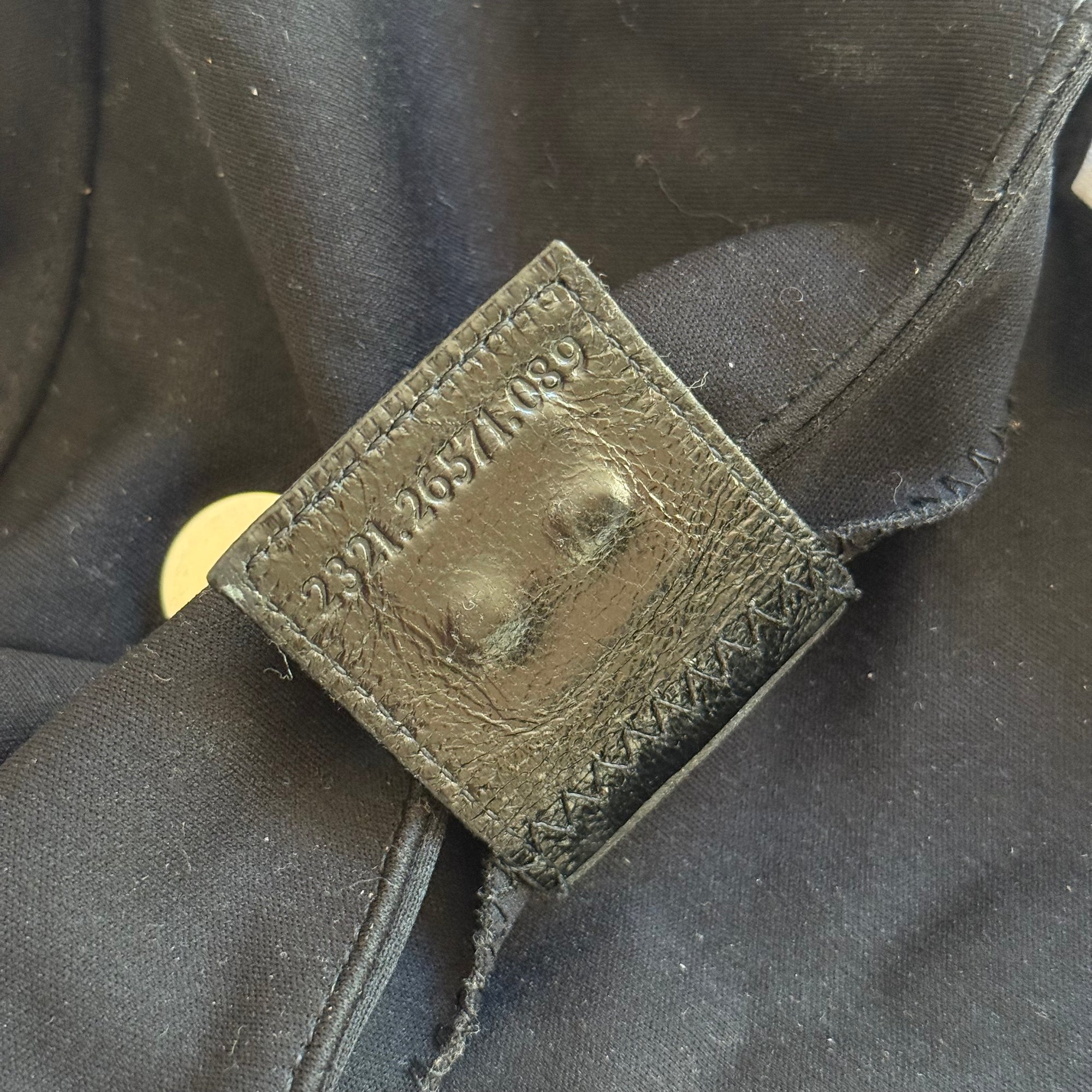 fendi 2000s black mini bag