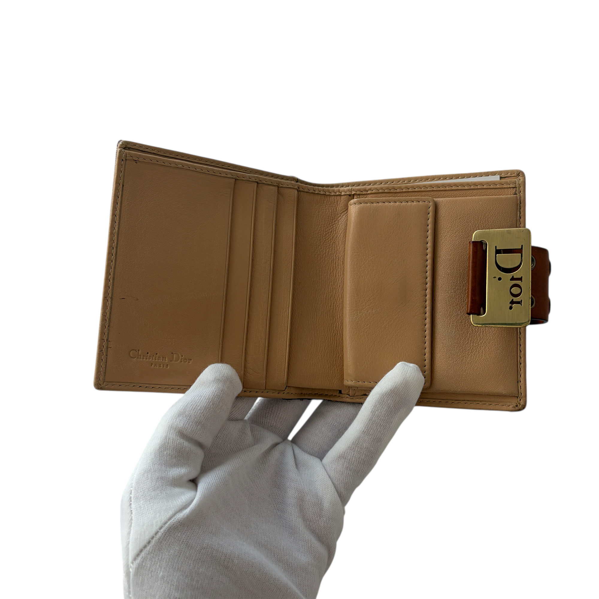 christian dior 2000s columbus wallet