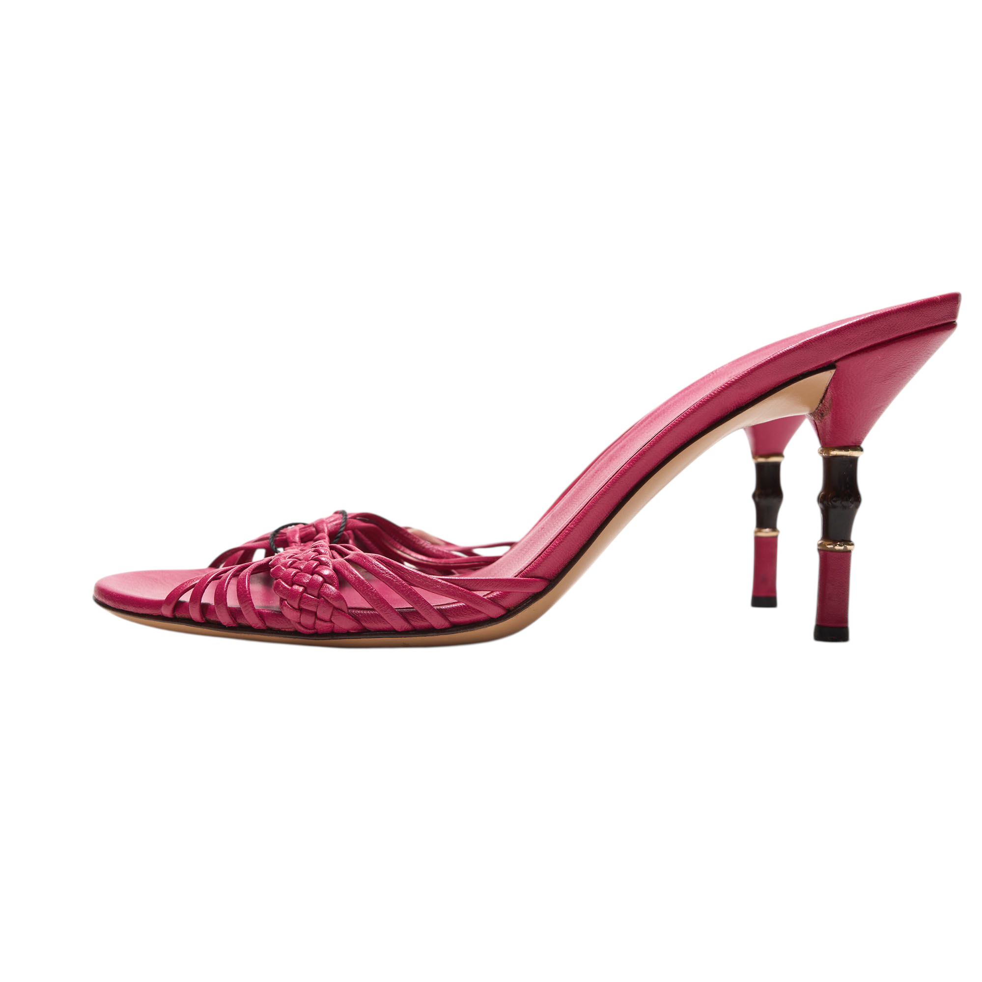 gucci 2000s pink heels