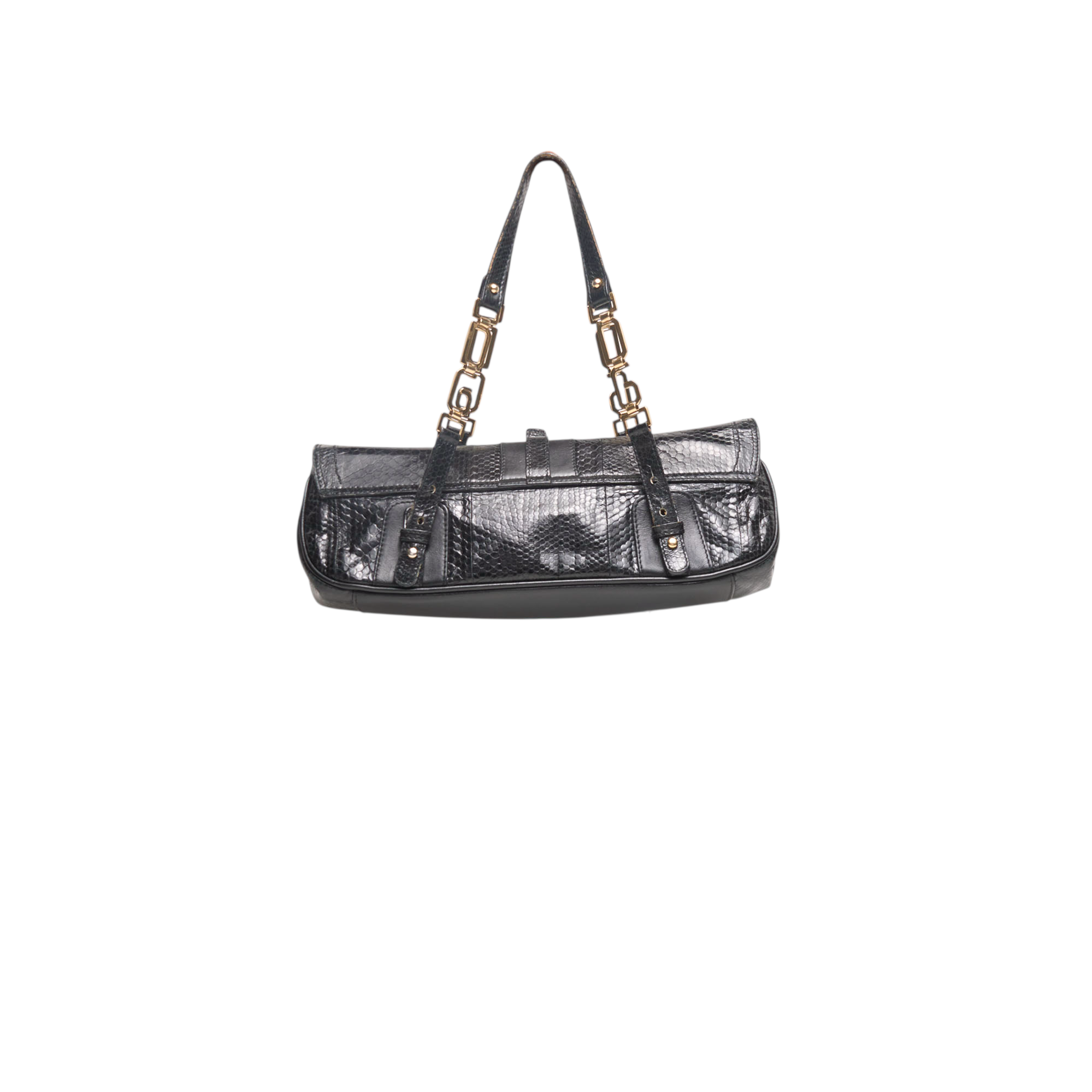 dolce & gabbana 2000s black shoulder bag