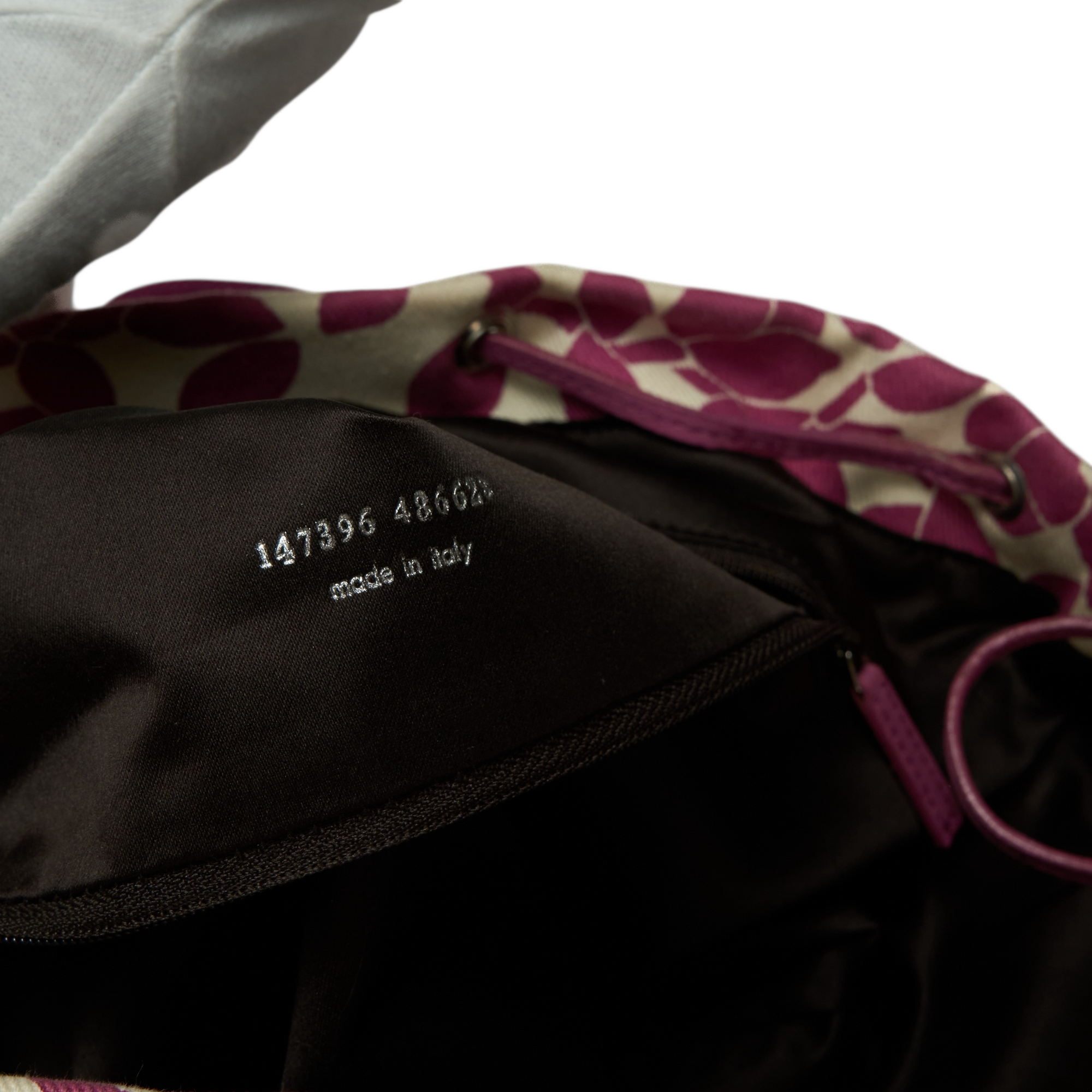 ysl 2000s purple tote bag