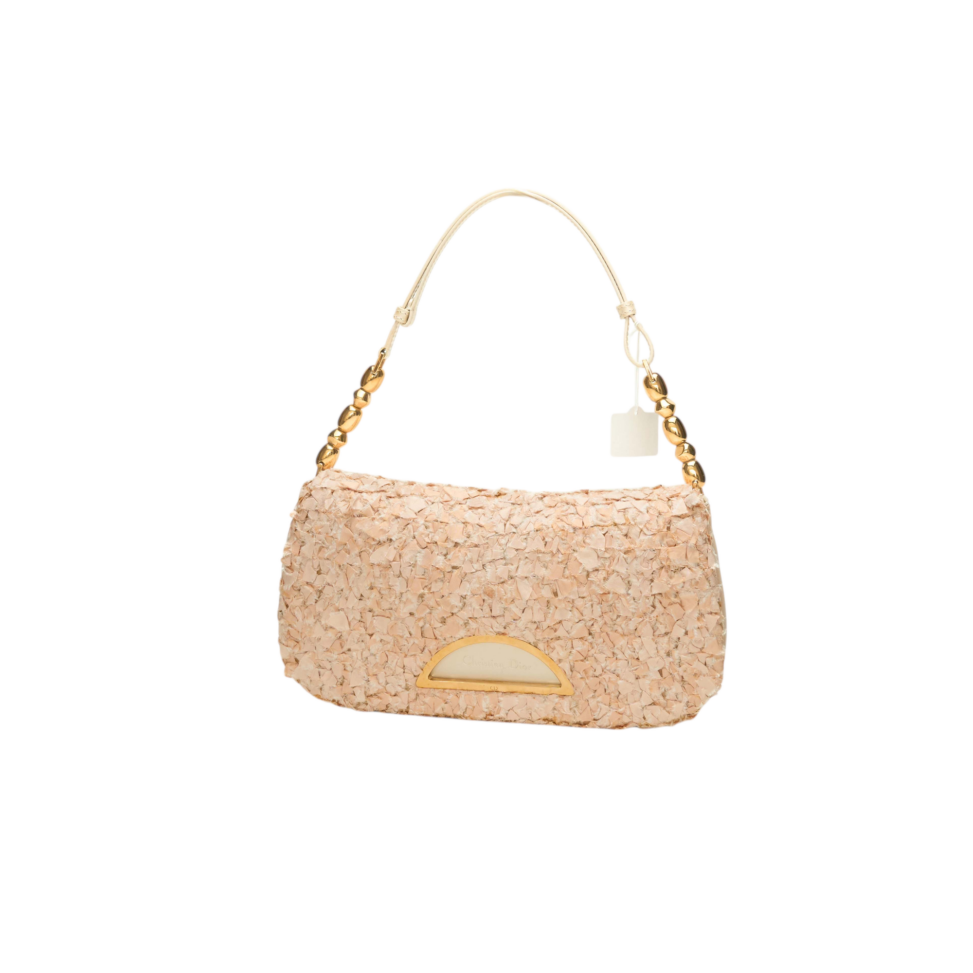 christian dior 2000s pink malice pearl bag