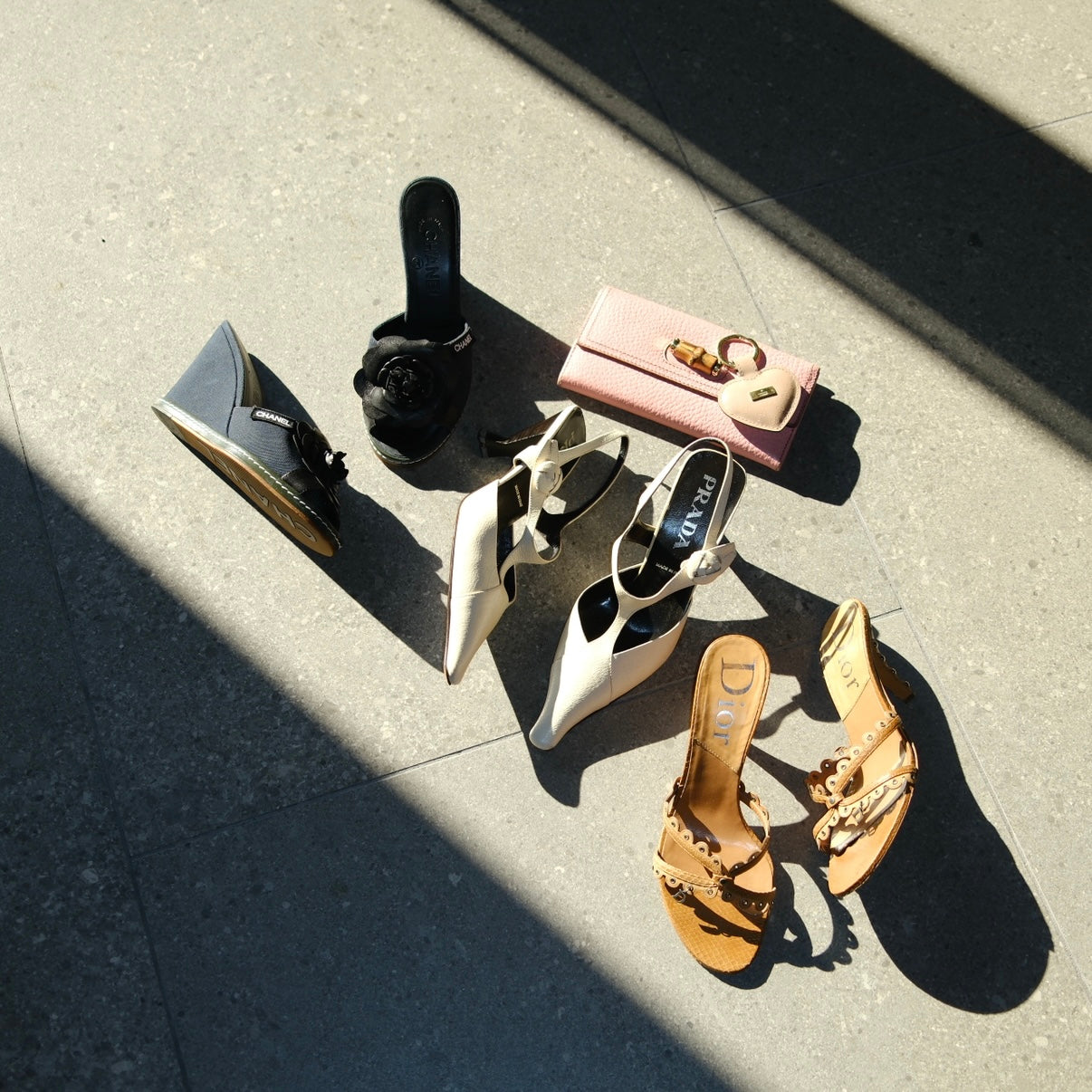 christian dior 2000s kitten heels
