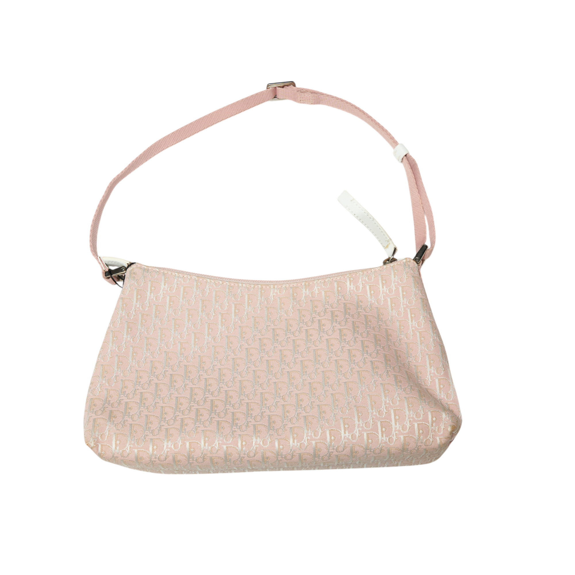 christian dior 2000s pink trotter bag