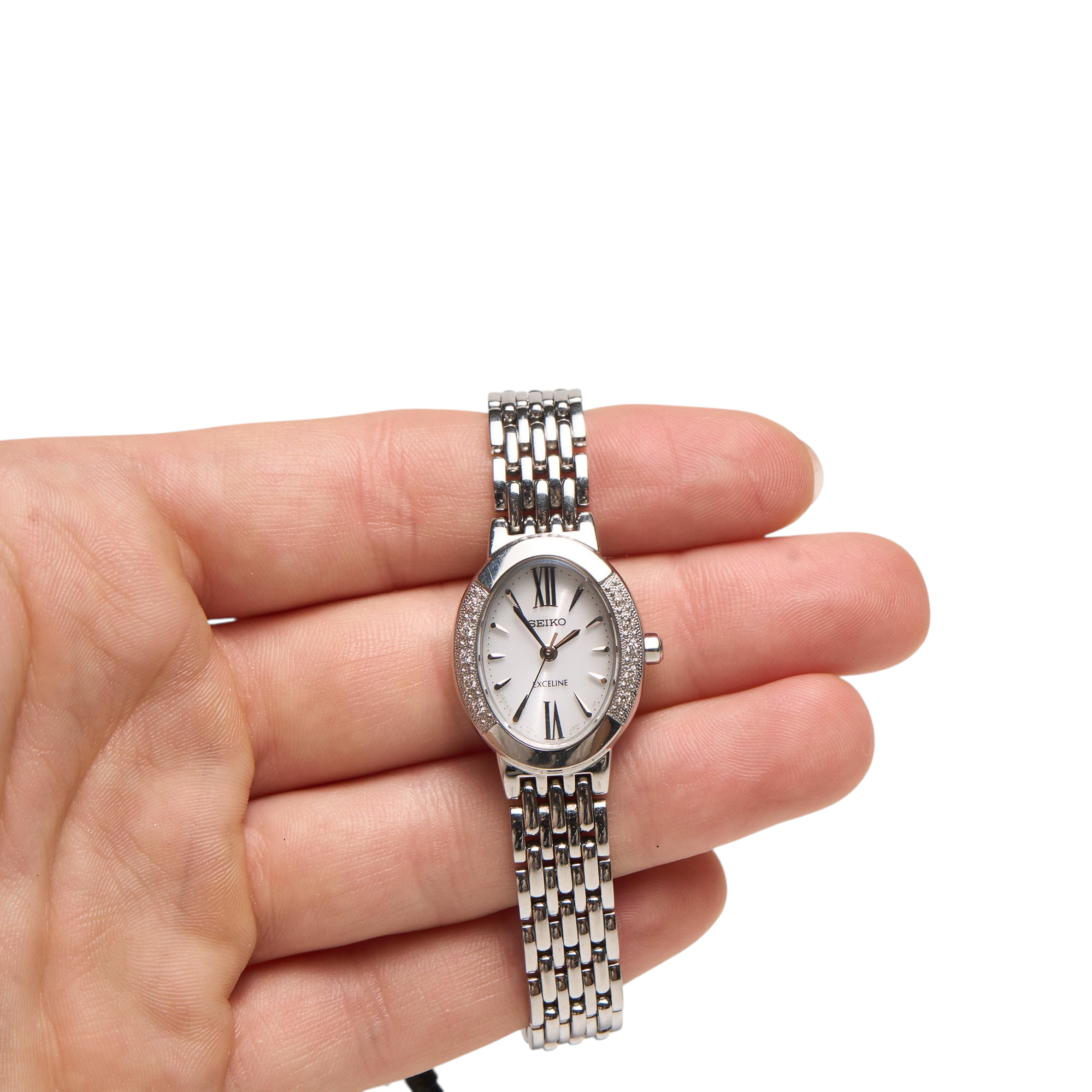 seiko silver watch