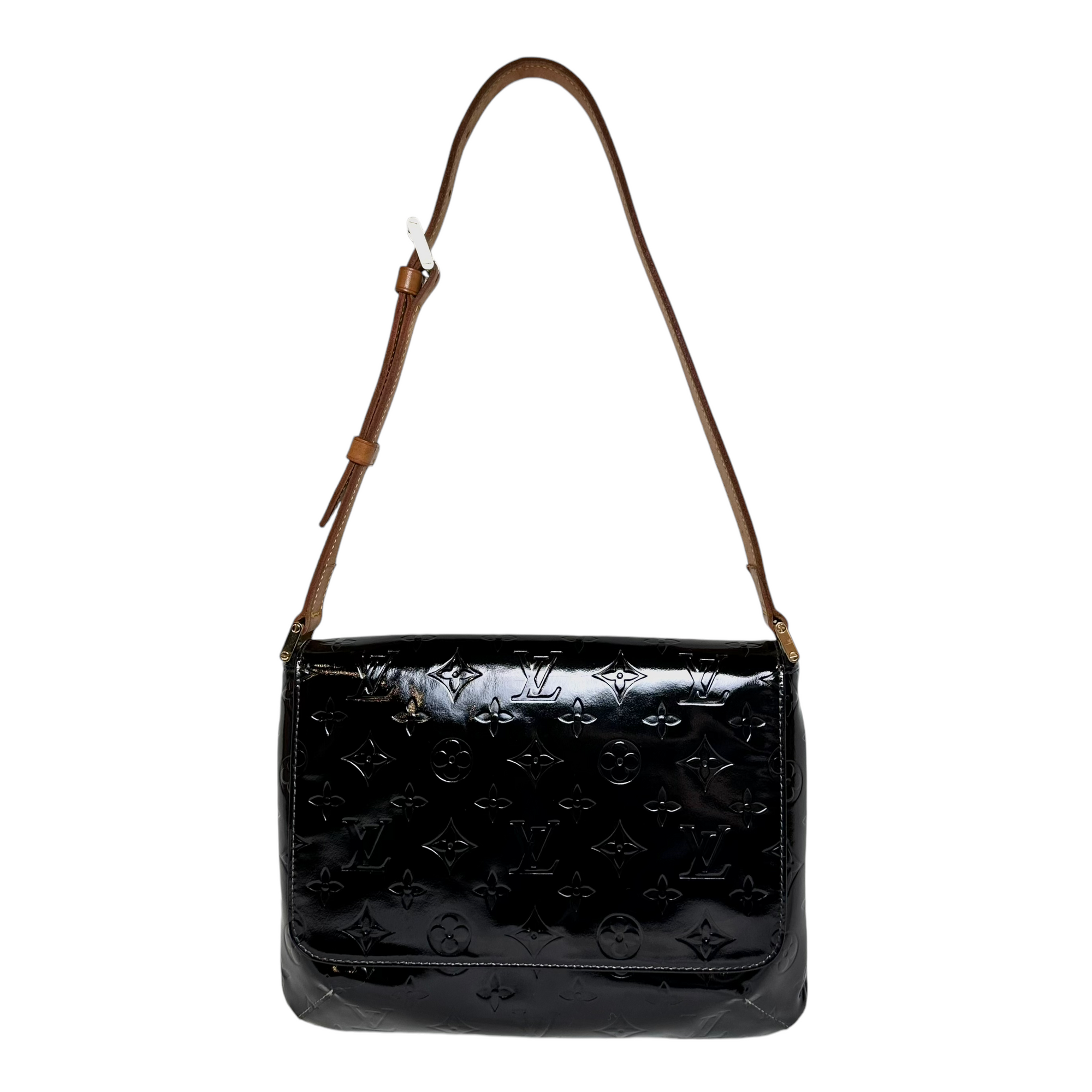 louis vuitton 2000s black shoulder bag