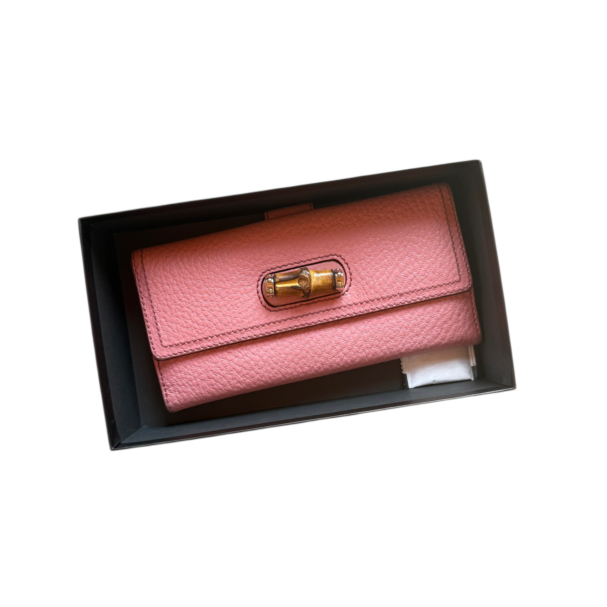 gucci 2000s pink wallet