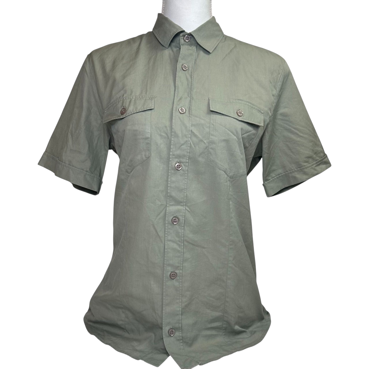 prada 2000s green top