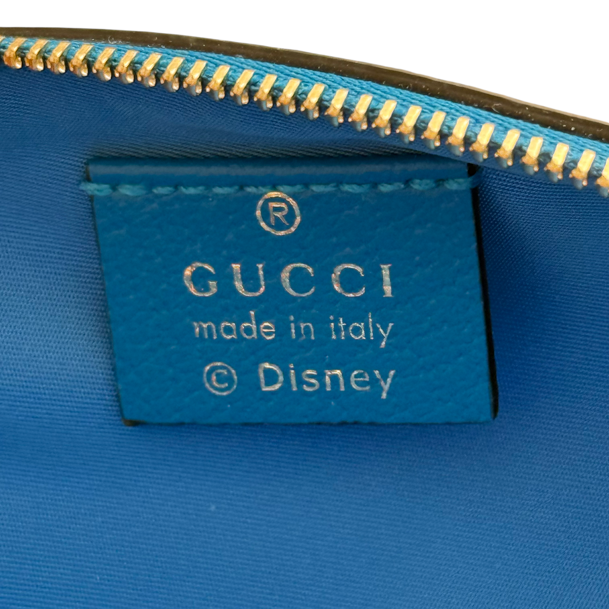 gucci x disney pouch