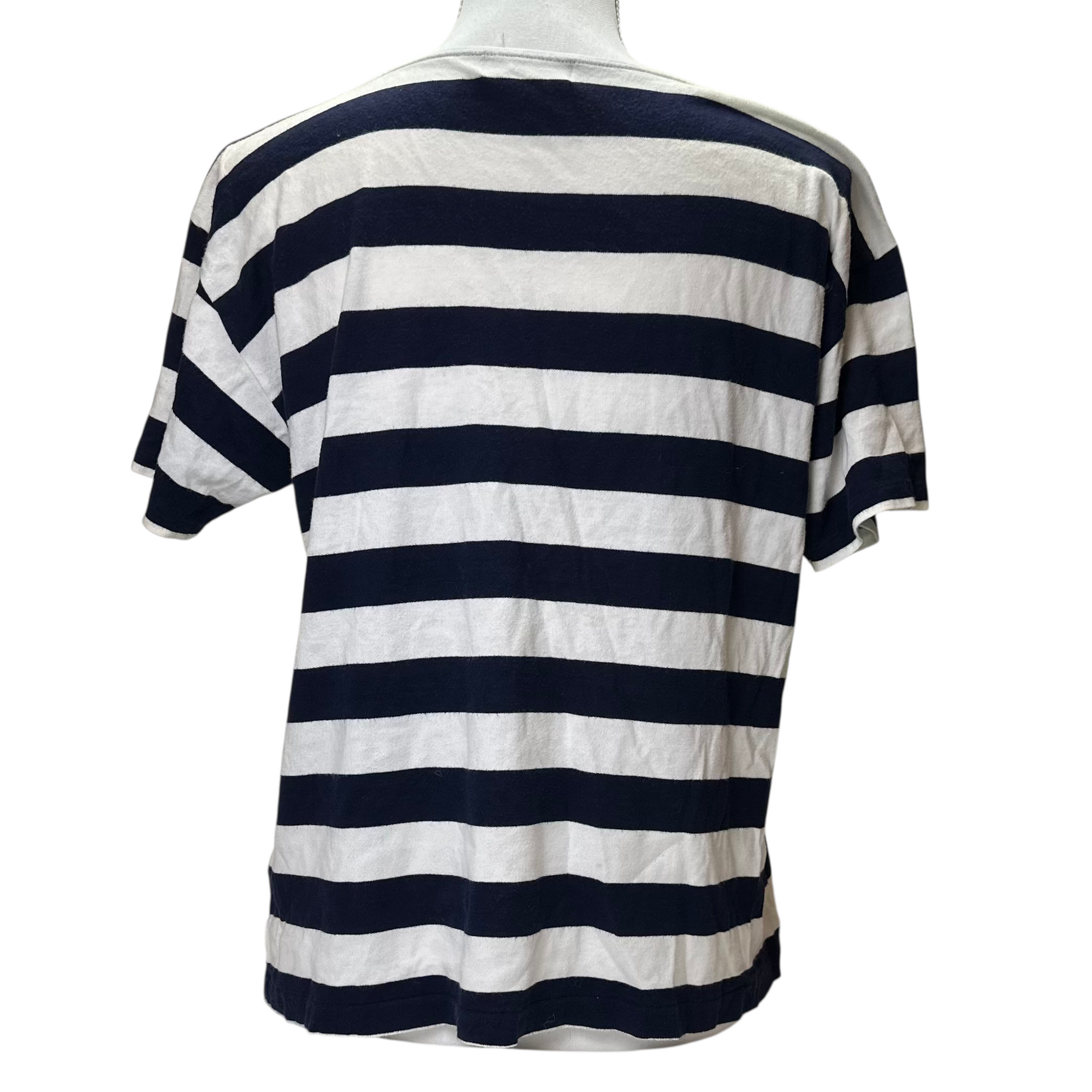 issey miyake 2000s striped top