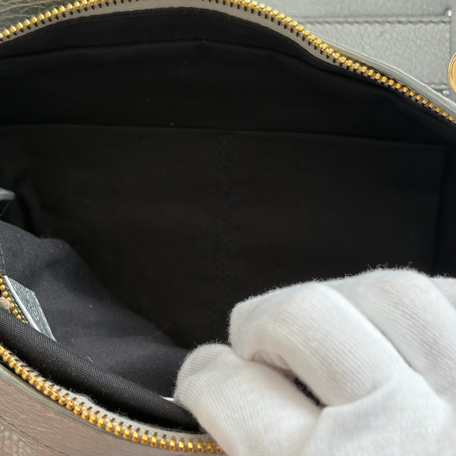 balenciaga 2000s silver first bag