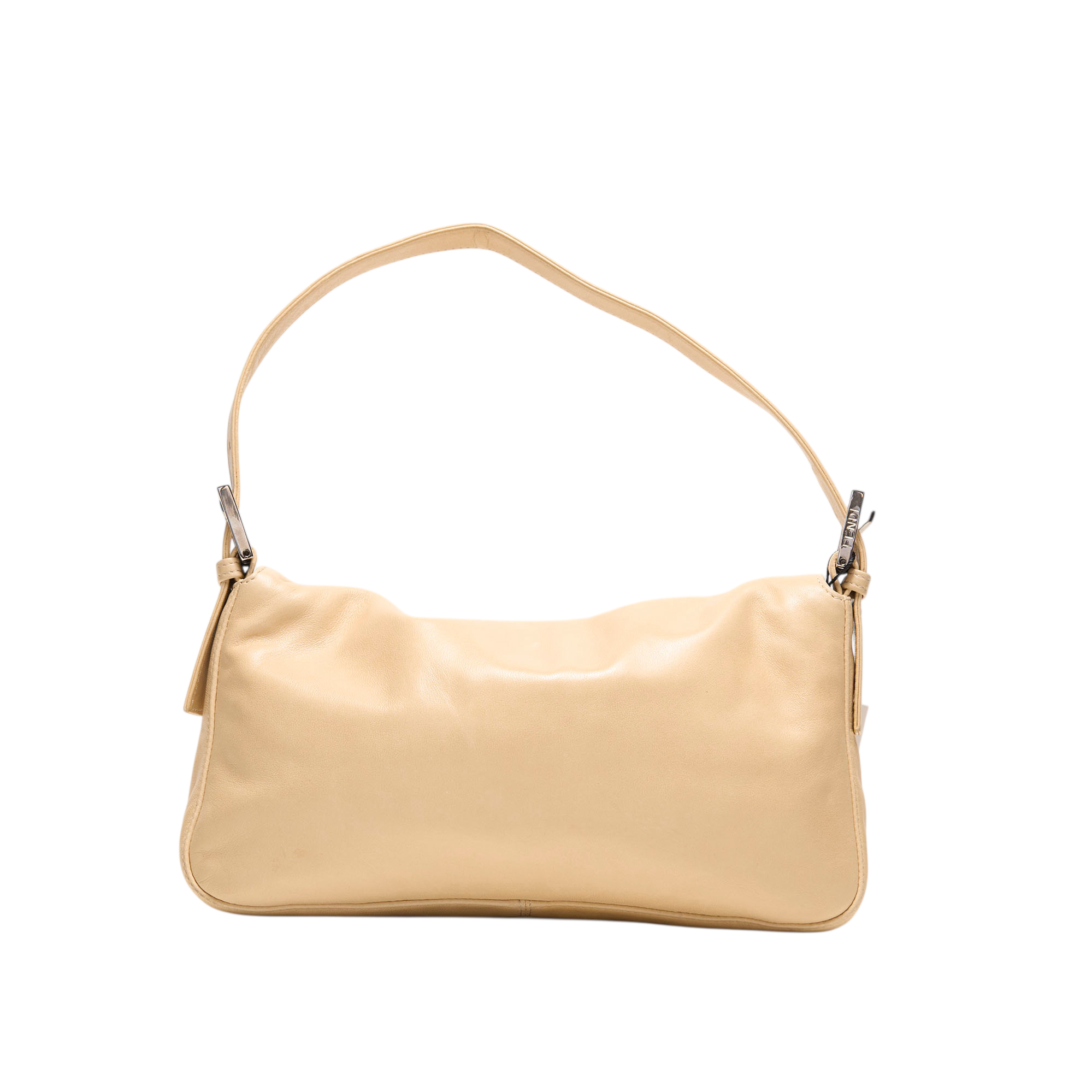 fendi 2000s tan baguette bag