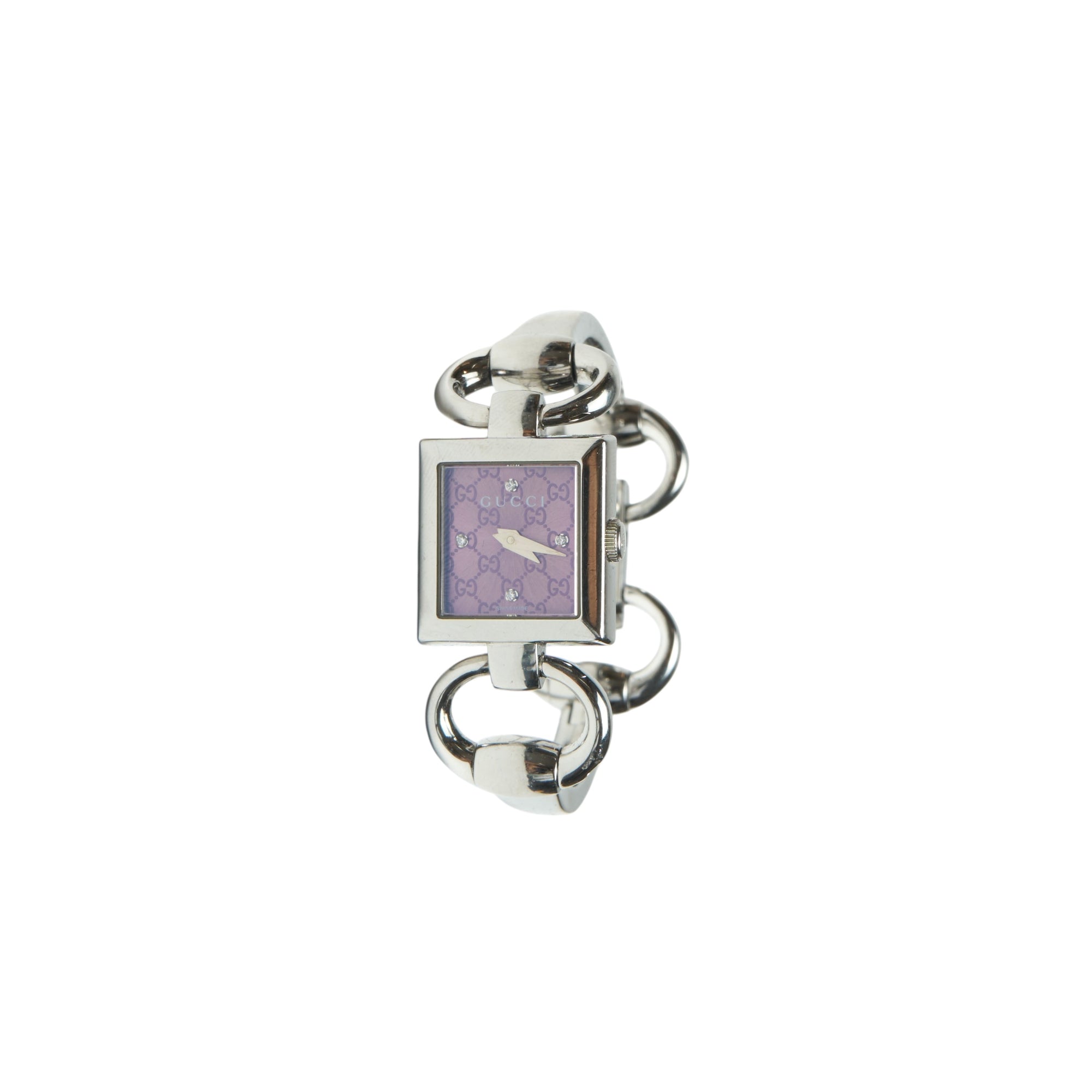 gucci 2000s purple watch