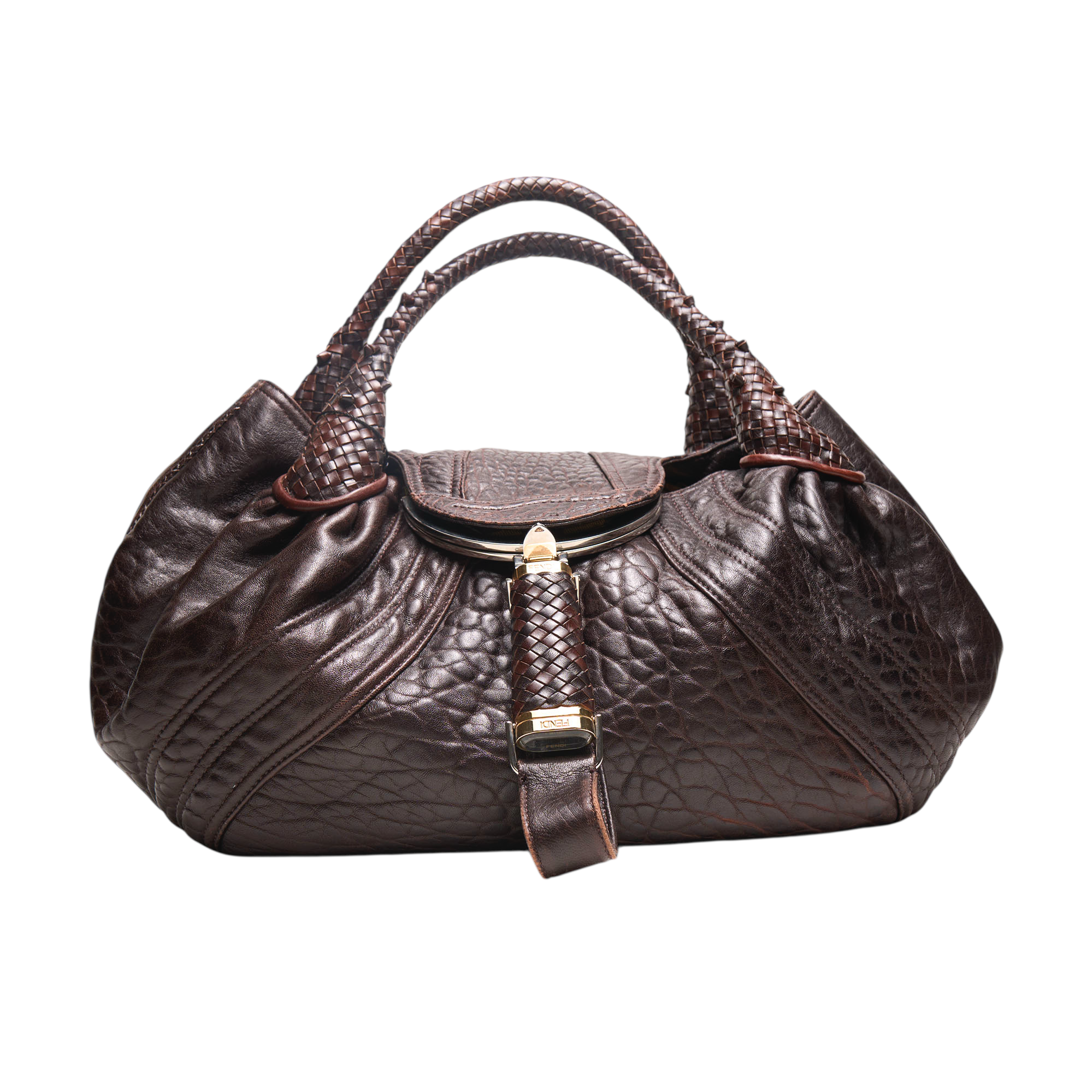 fendi 2000s brown spy bag