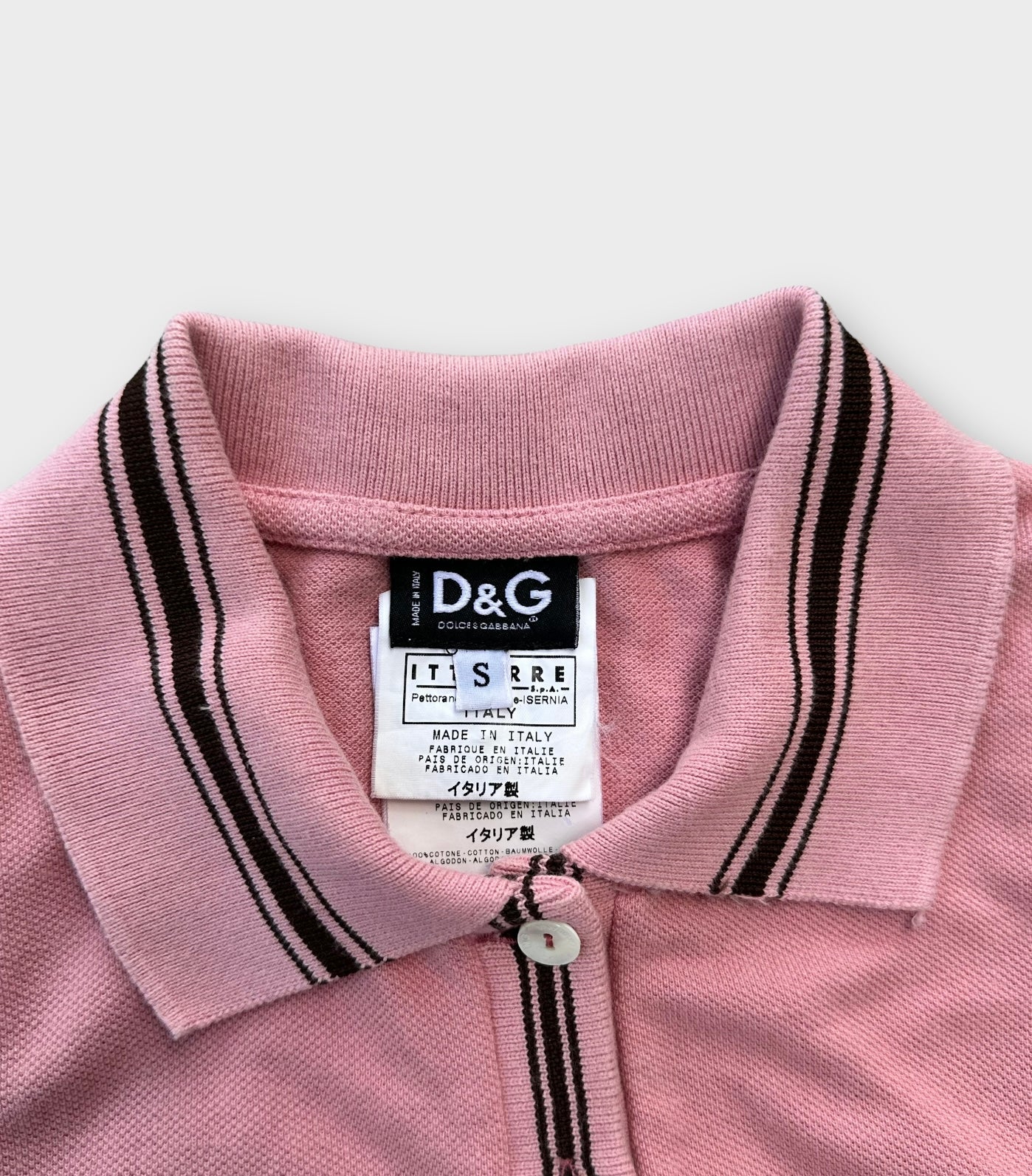 dolce & gabbana pink tank top