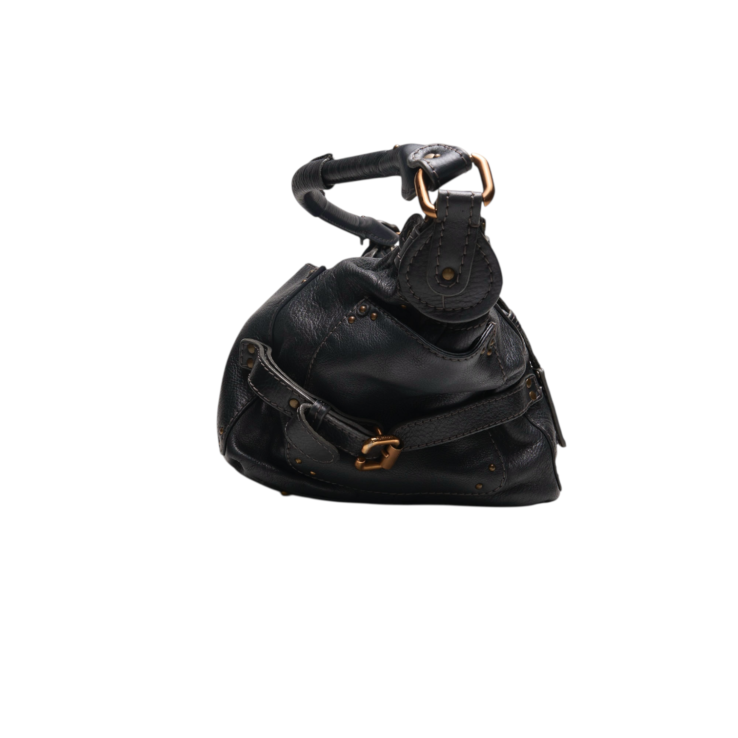 chloé 2000s gray paddington bag