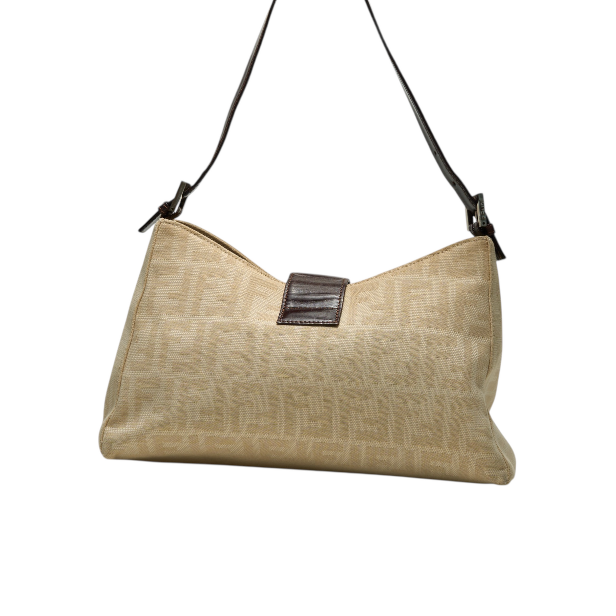 fendi 2000s cream mamma bucket bag