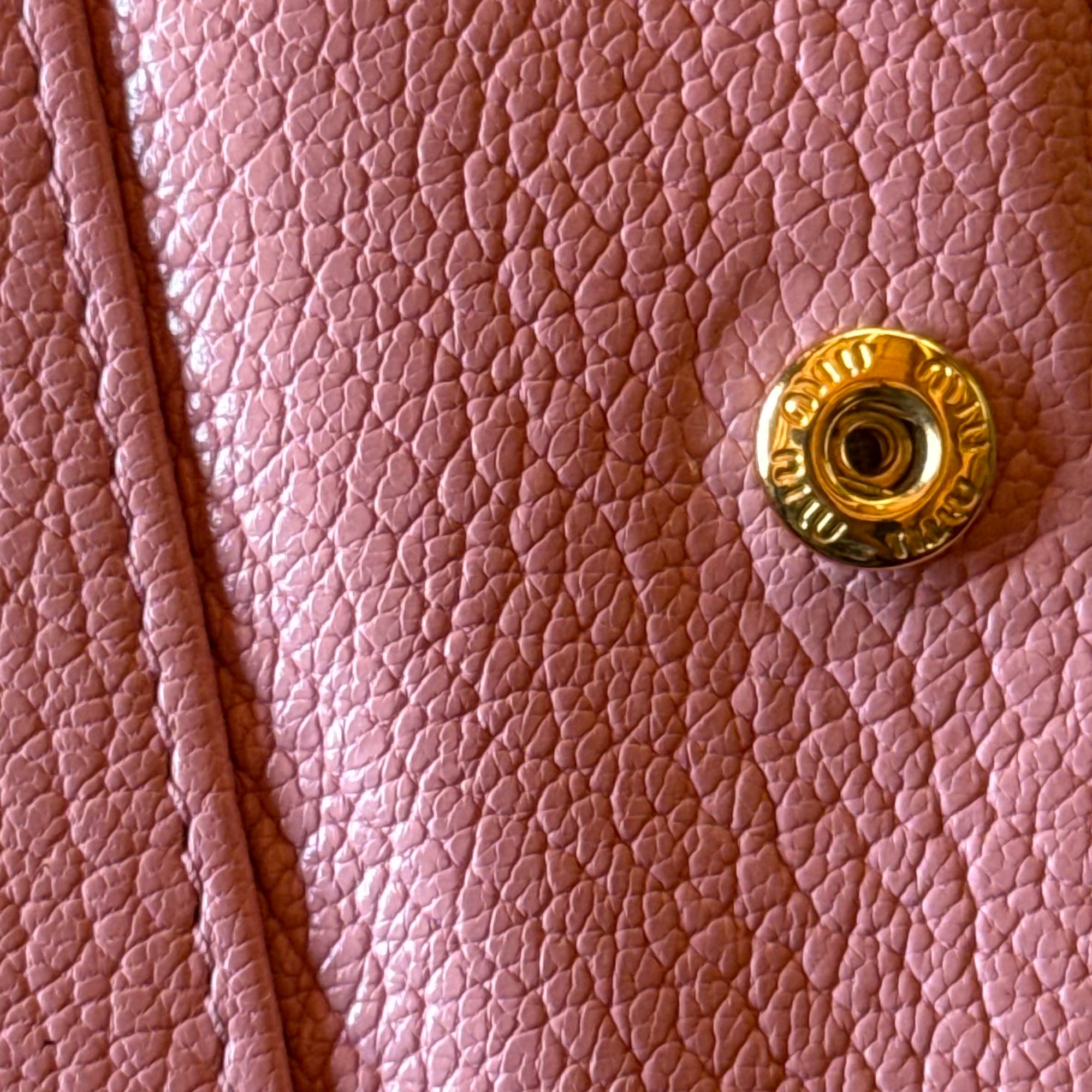 miu miu flower wallet