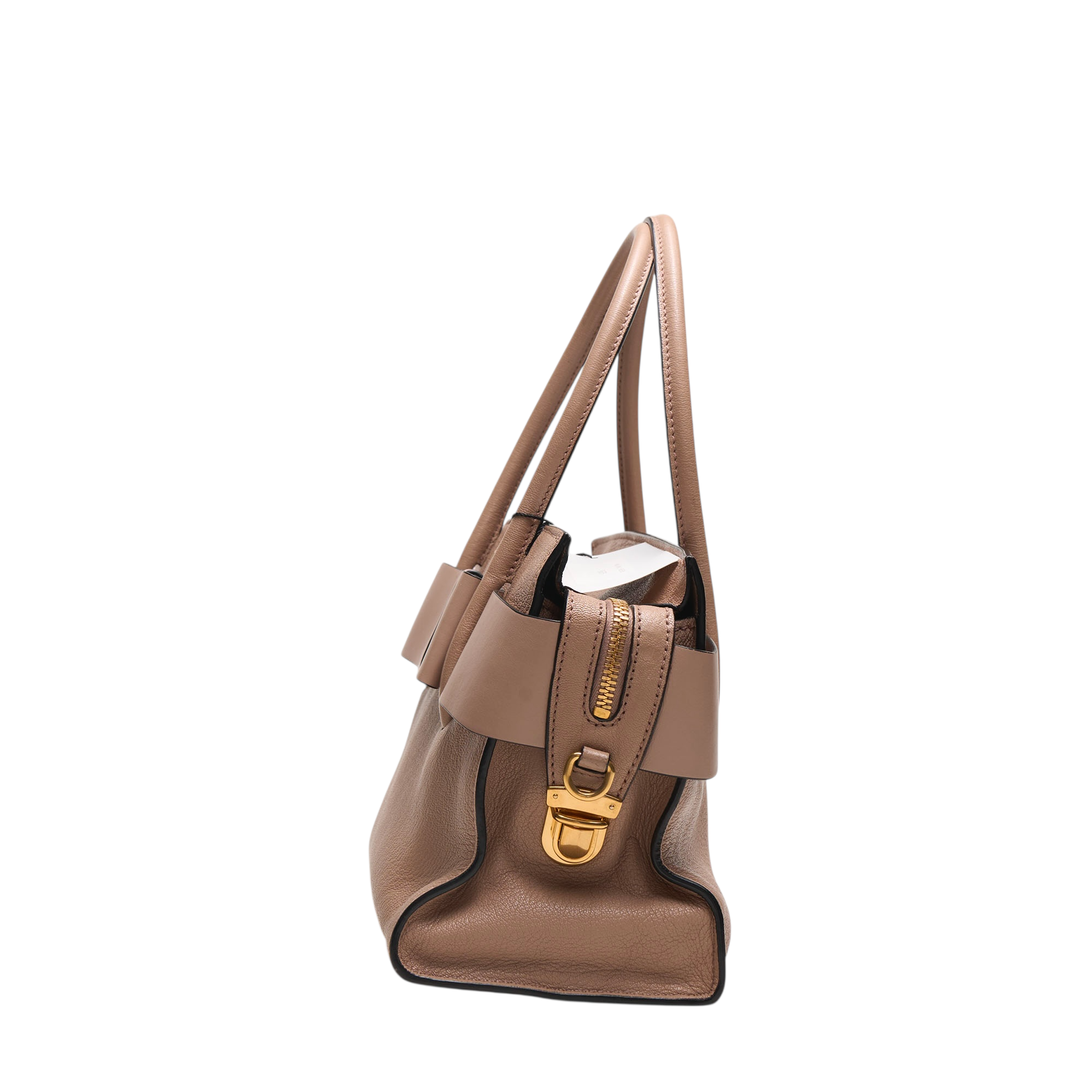 miu miu tan bow bag