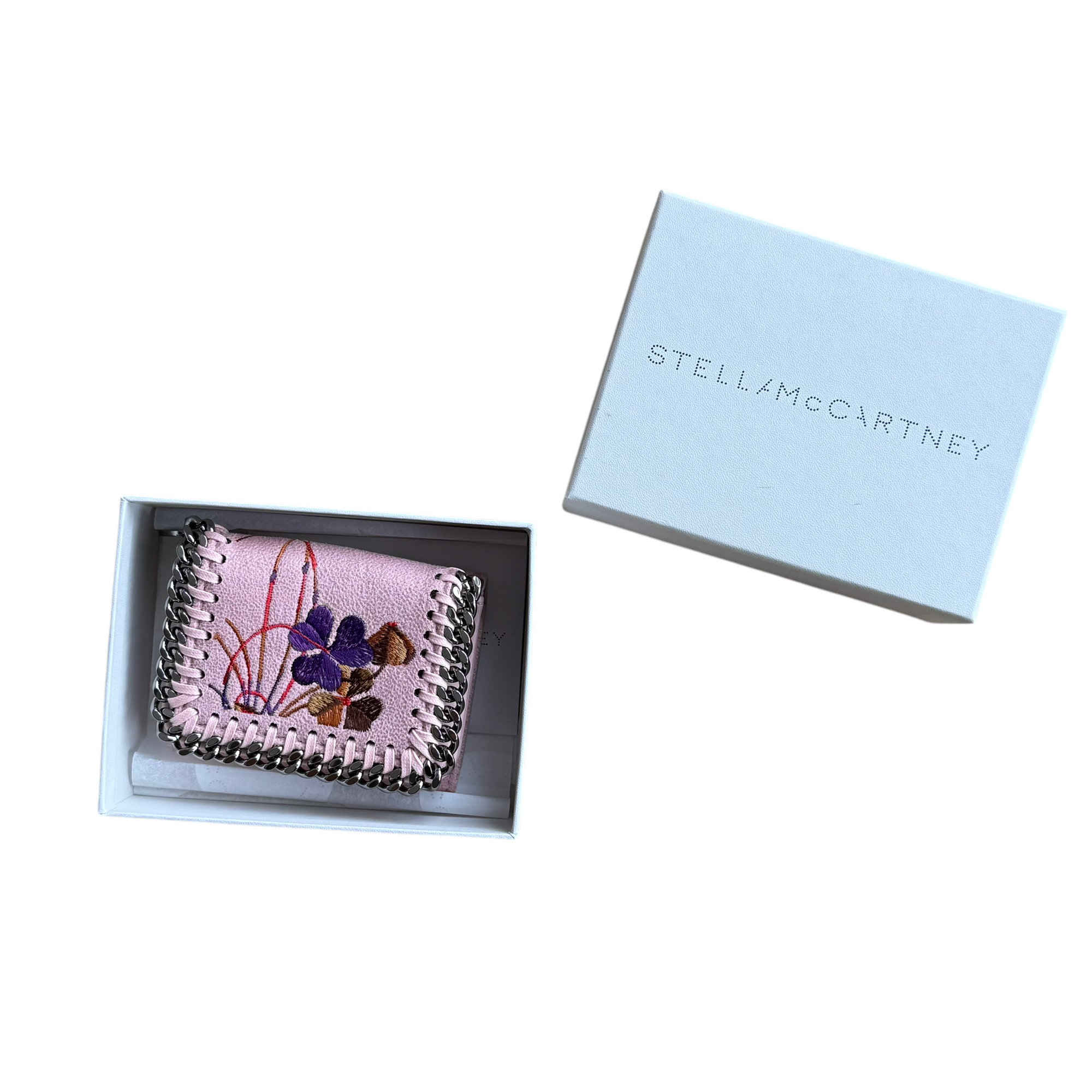 stella mccartney pink wallet