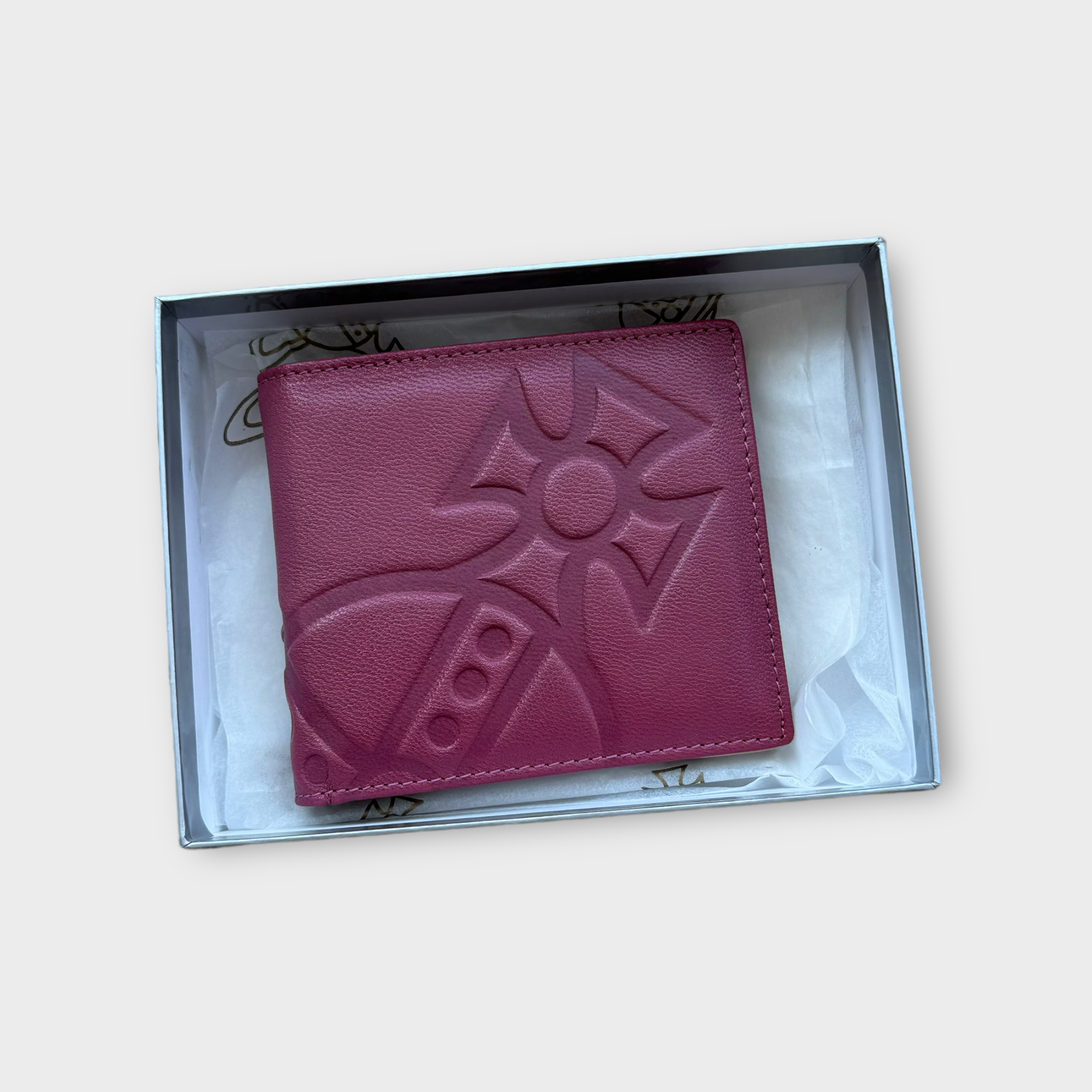 vivienne westwood pink wallet