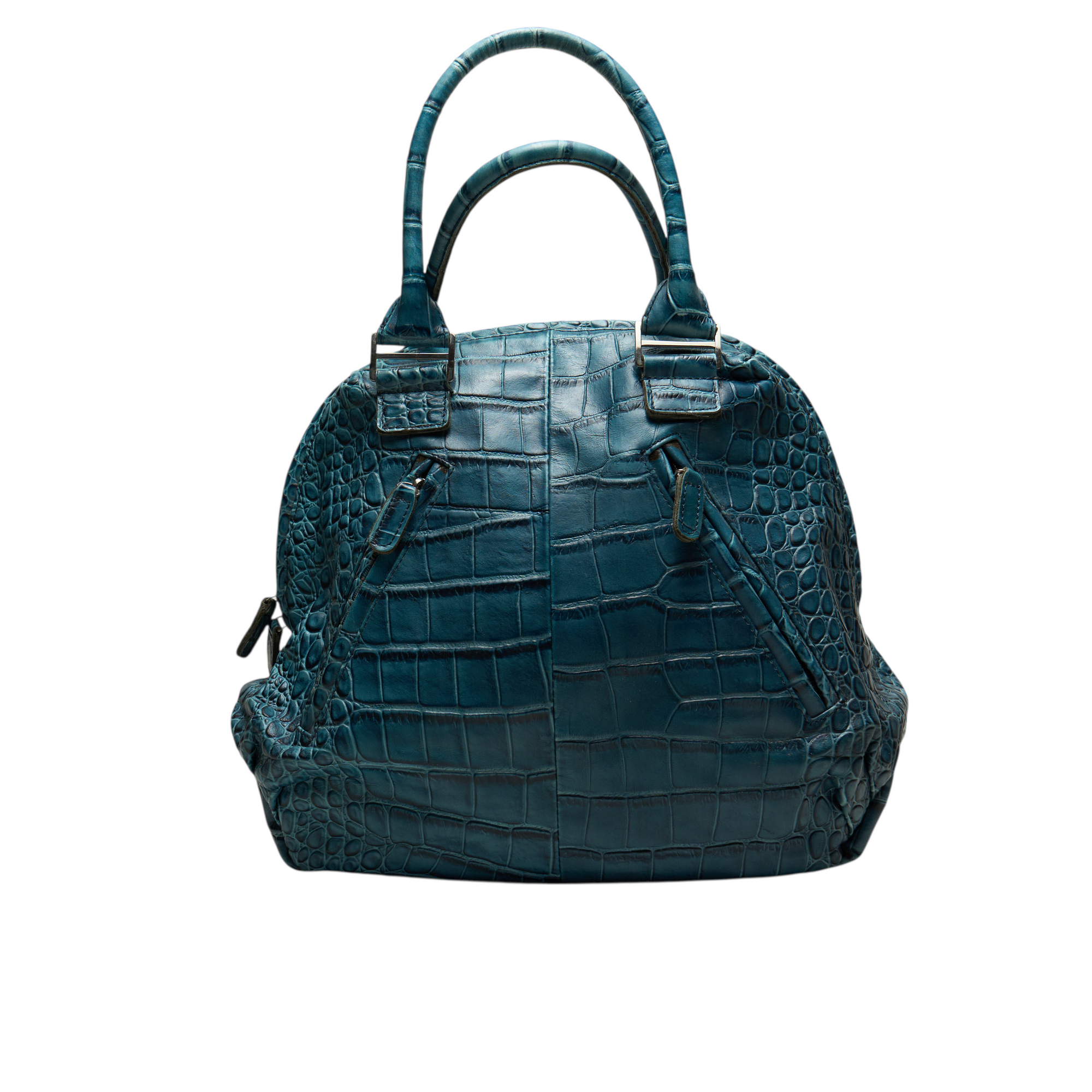 muta blue crocodile 8 bag