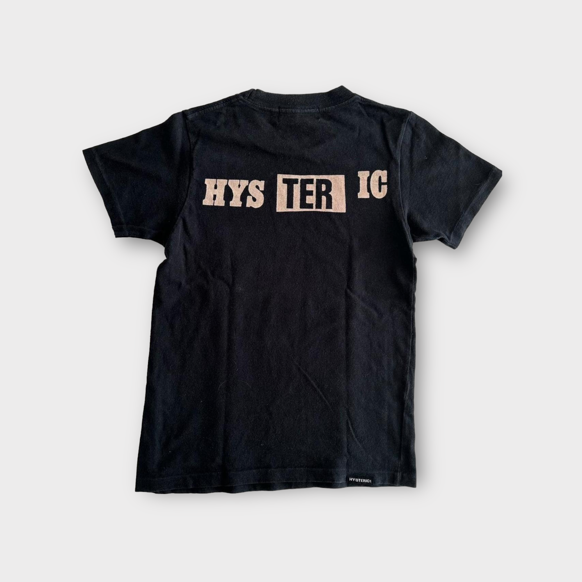 hysteric glamour black t-shirt top