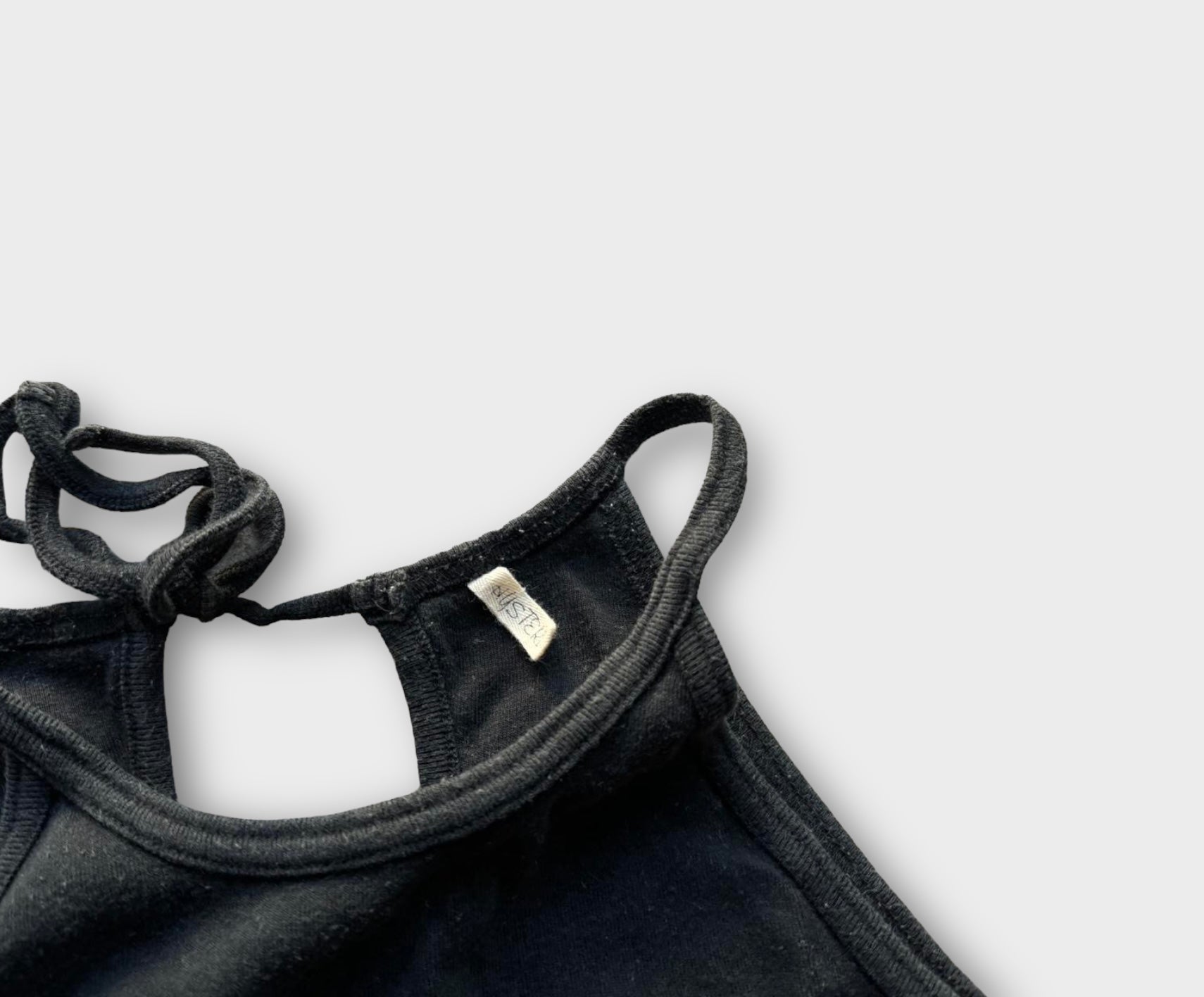 hysteric glamour early 2000s black tank top – hachi archive