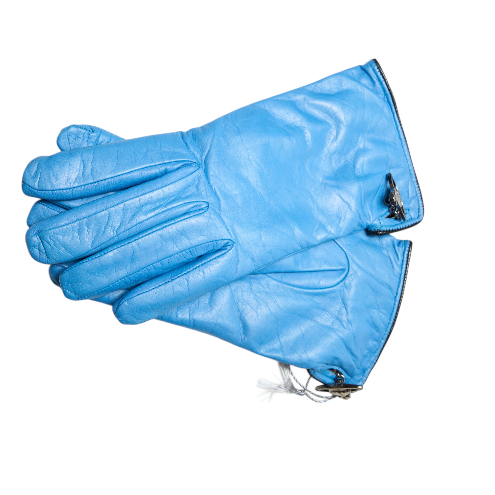 vivienne westwood blue gloves