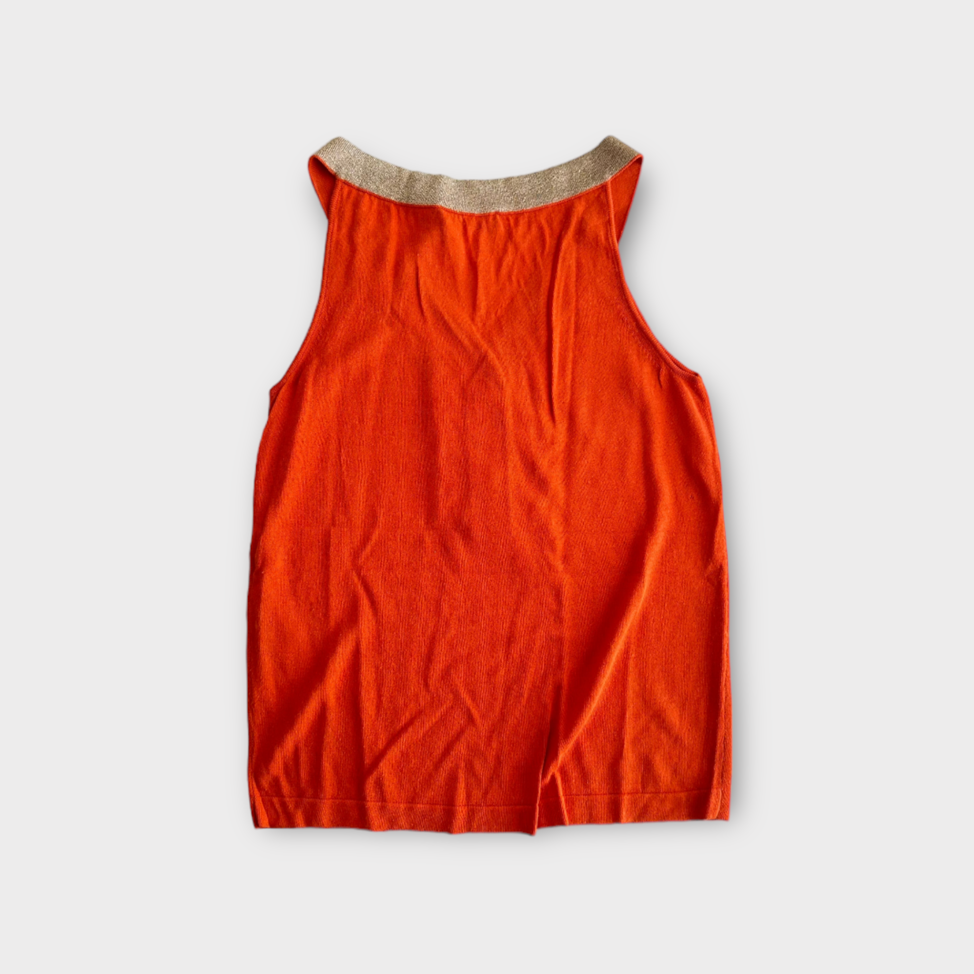 d&g orange tank top