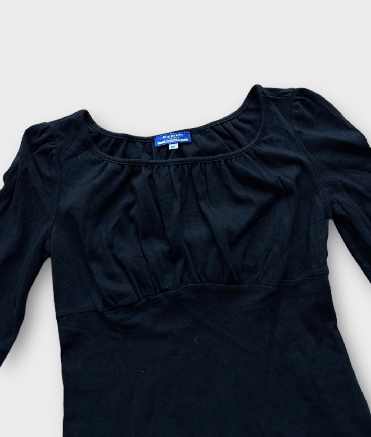 burberry blue label black top