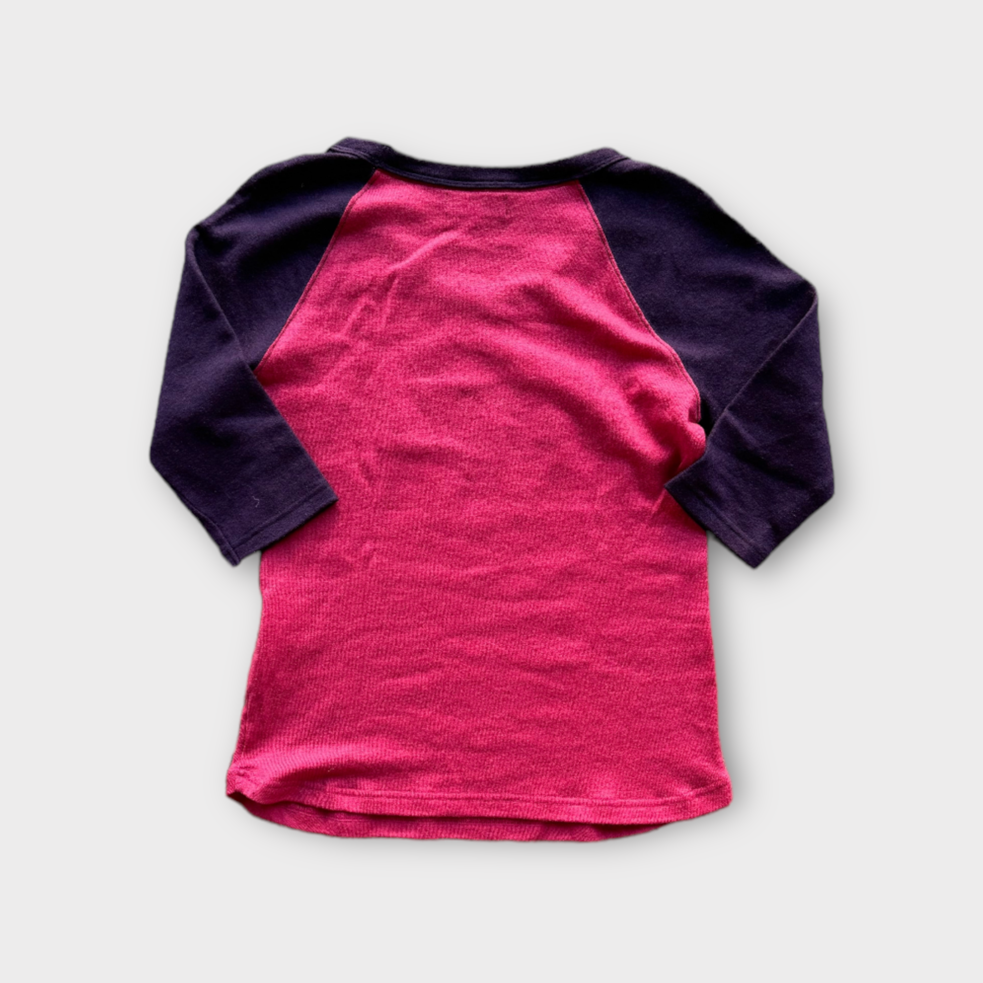 burberry pink & purple quarter sleeve top