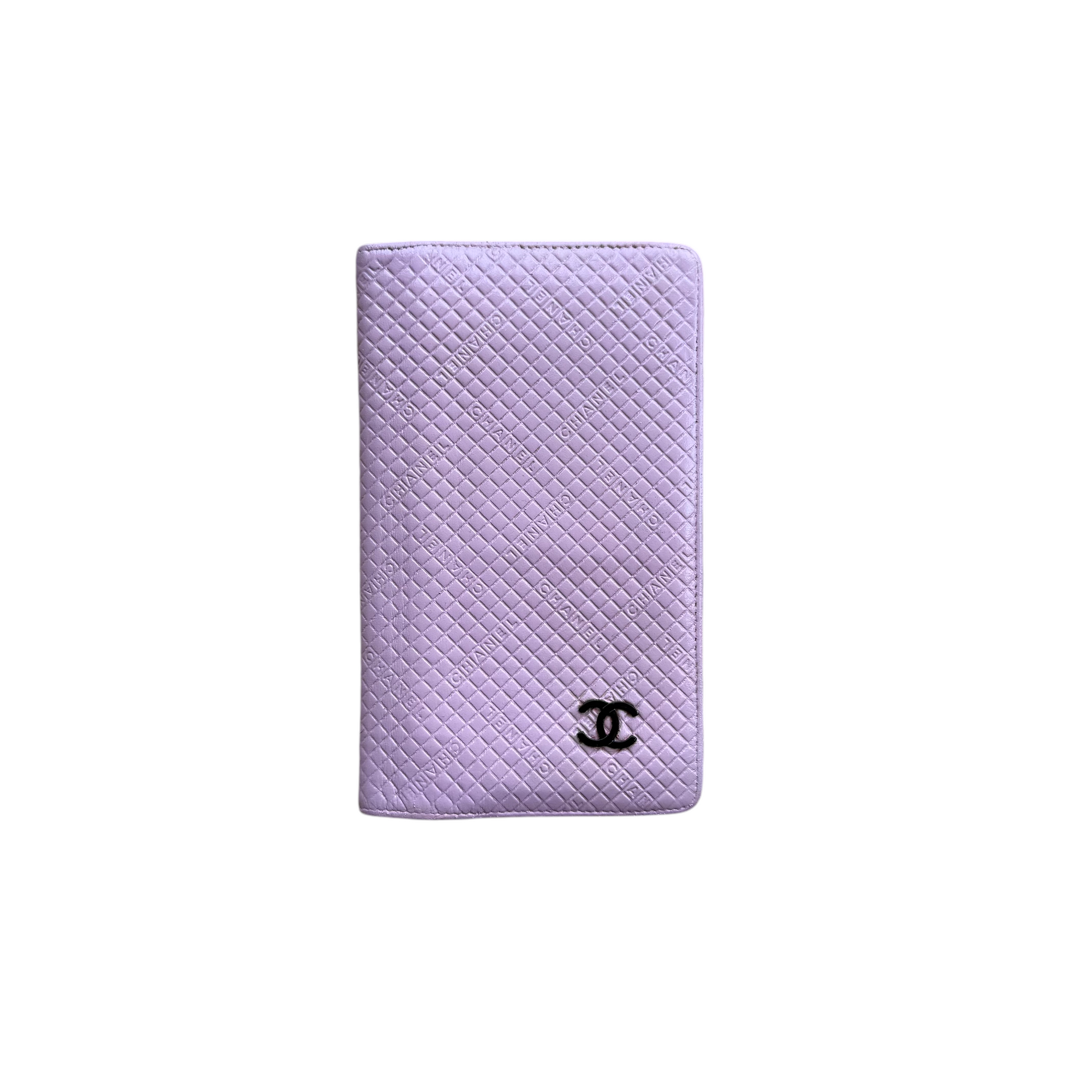 chanel 2000s pink wallet