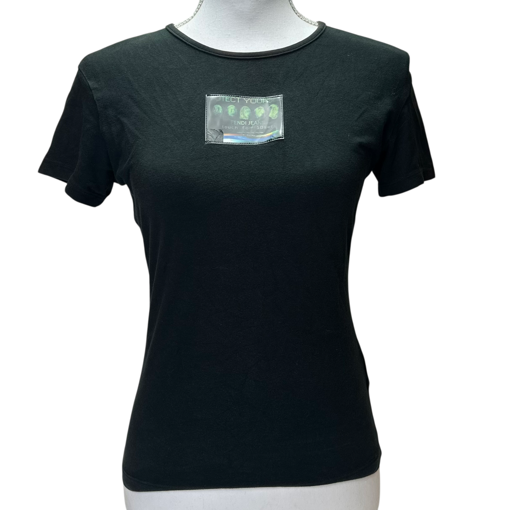 fendi 2000s black top