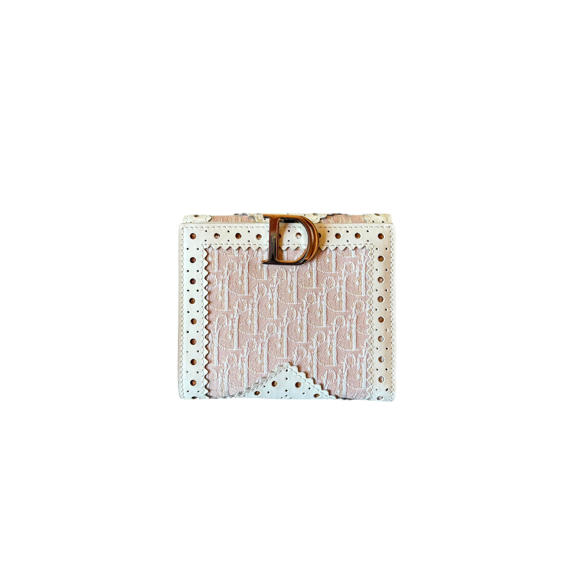 christian dior 2000s pink wallet