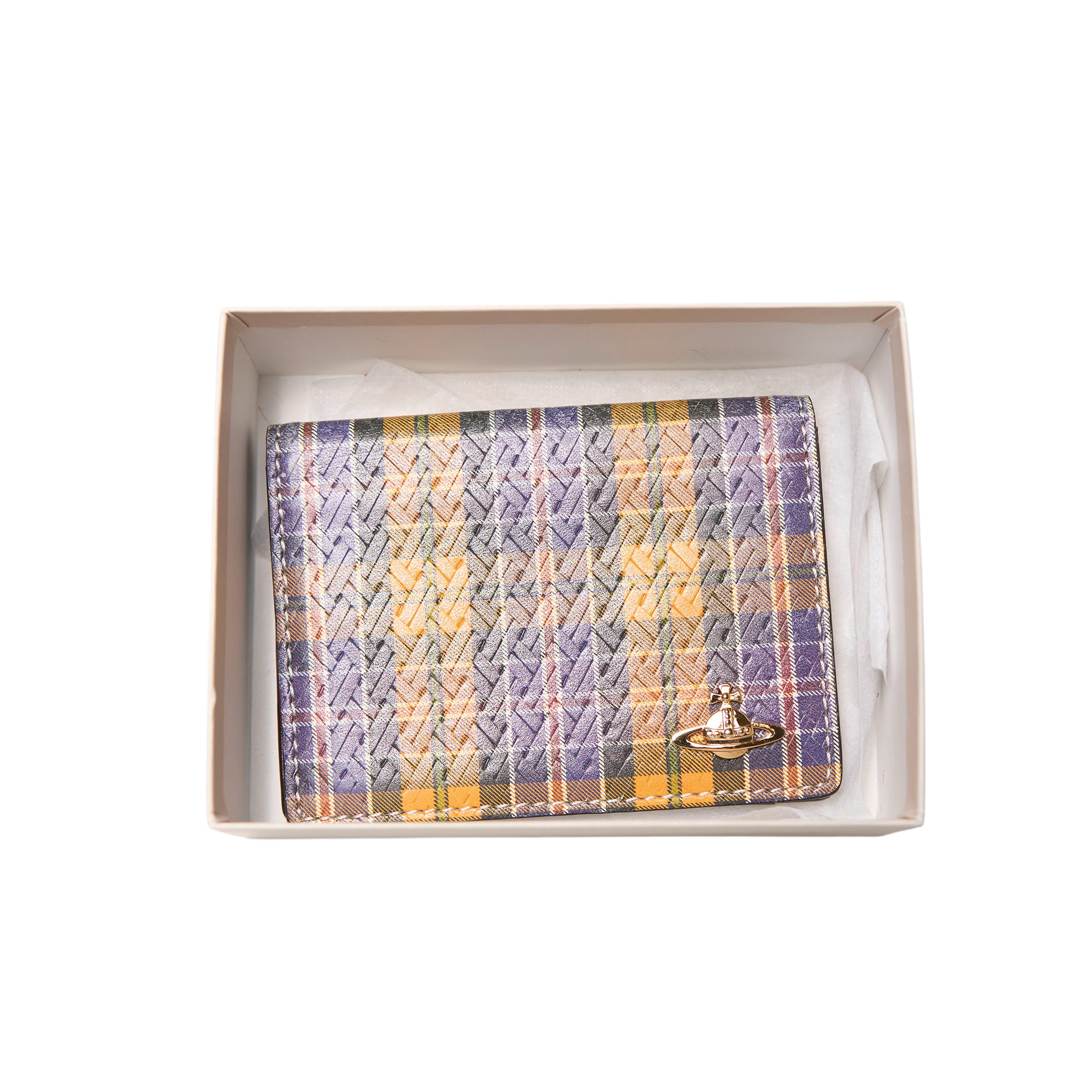 vivienne westwood 2000s plaid cardholder