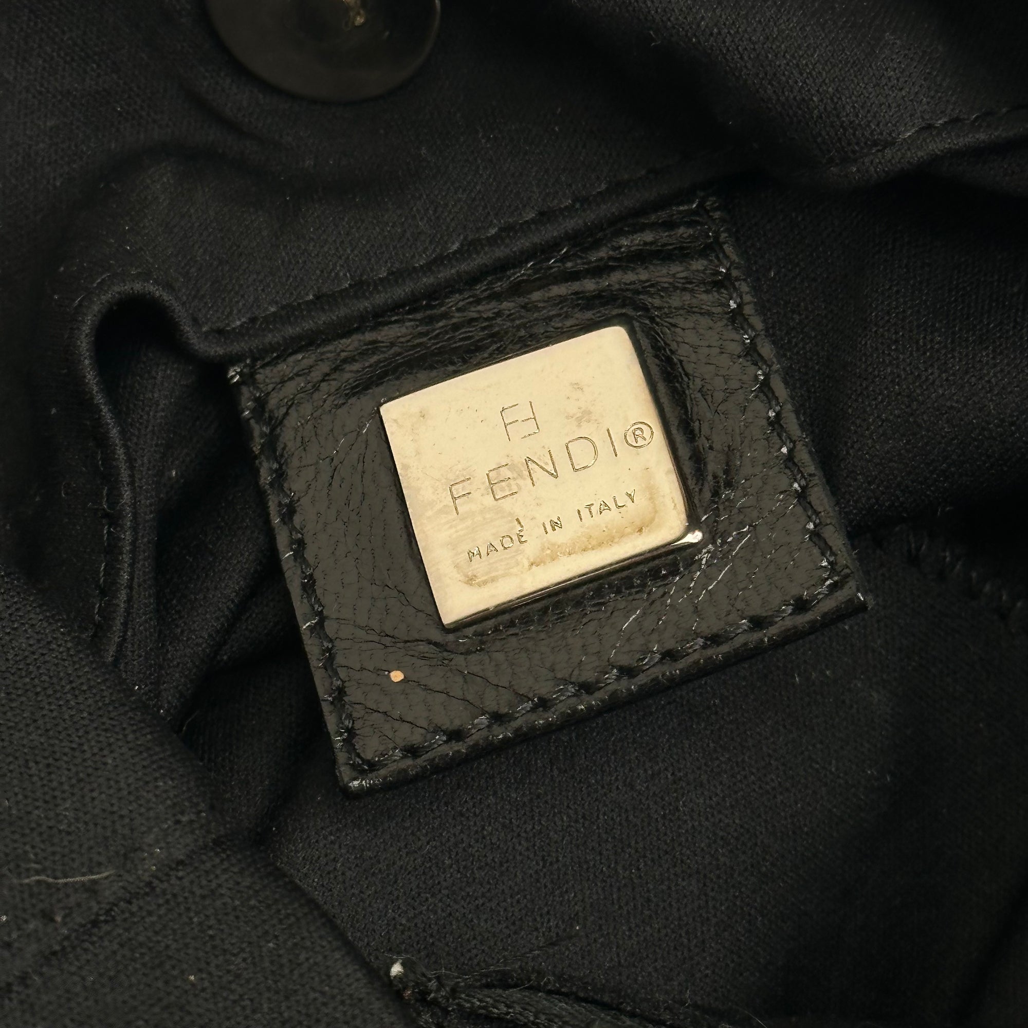 fendi black shoulder bag