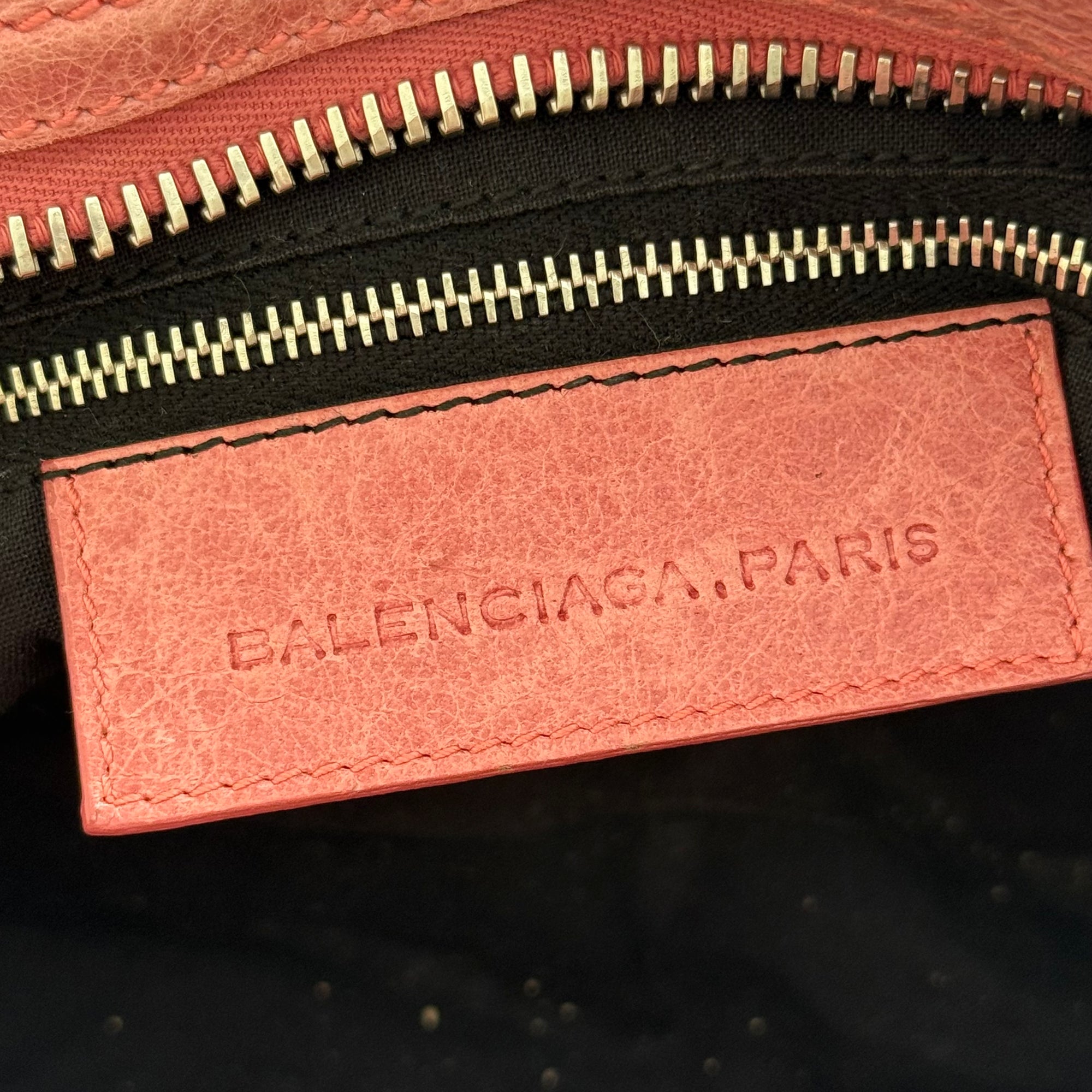 balenciaga 2000s pink city bag