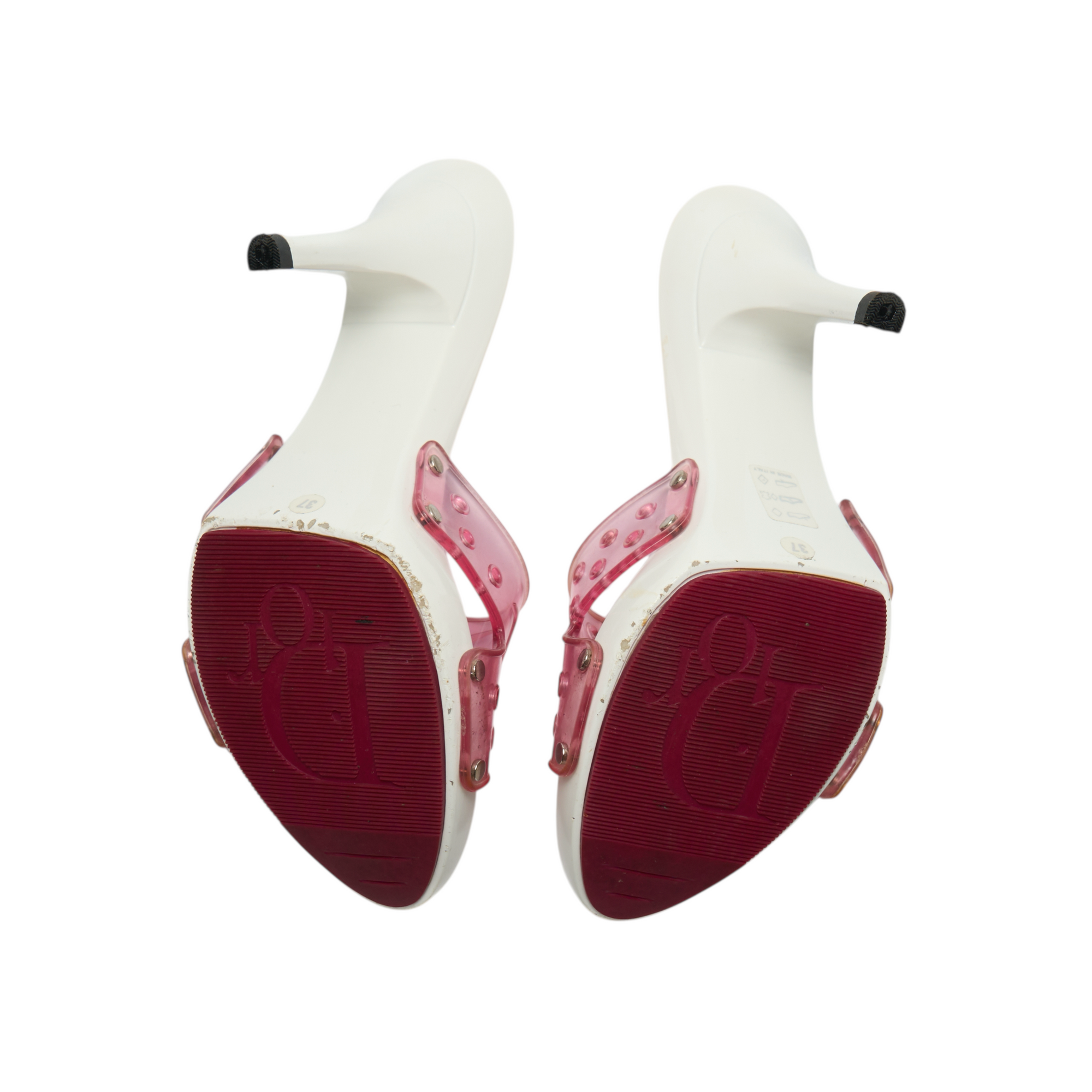 christian dior 2000s pink heels