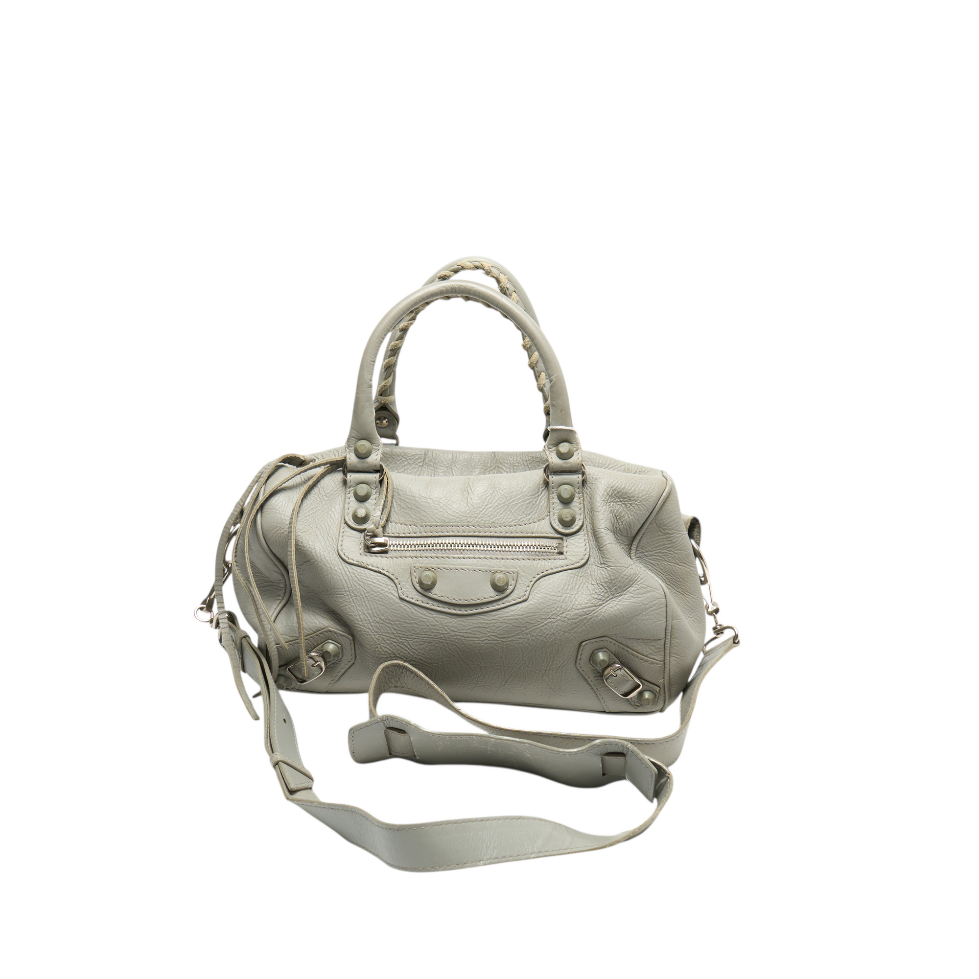 balenciaga 2000s gray twiggy bag