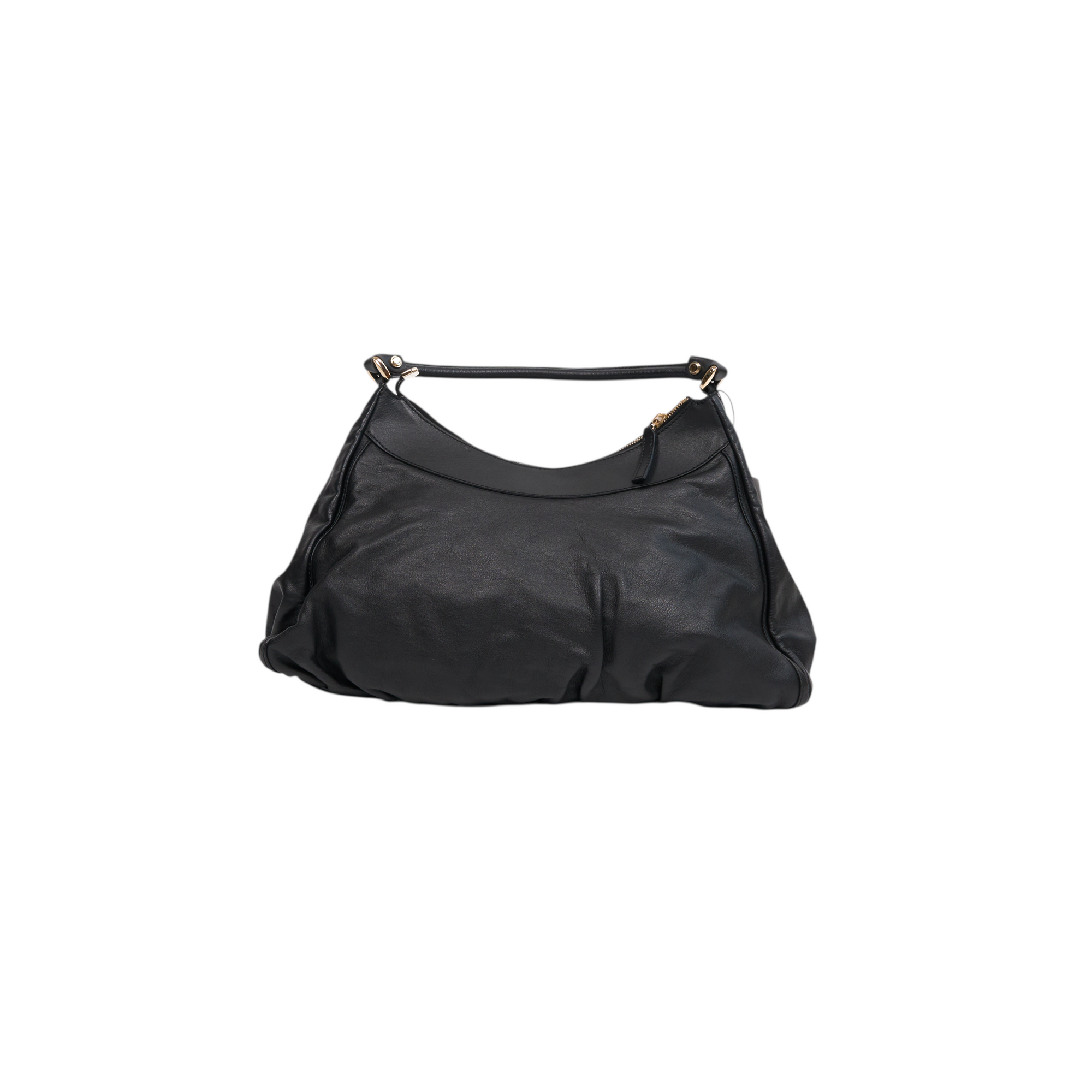 gucci 2000s black abbey d ring bag