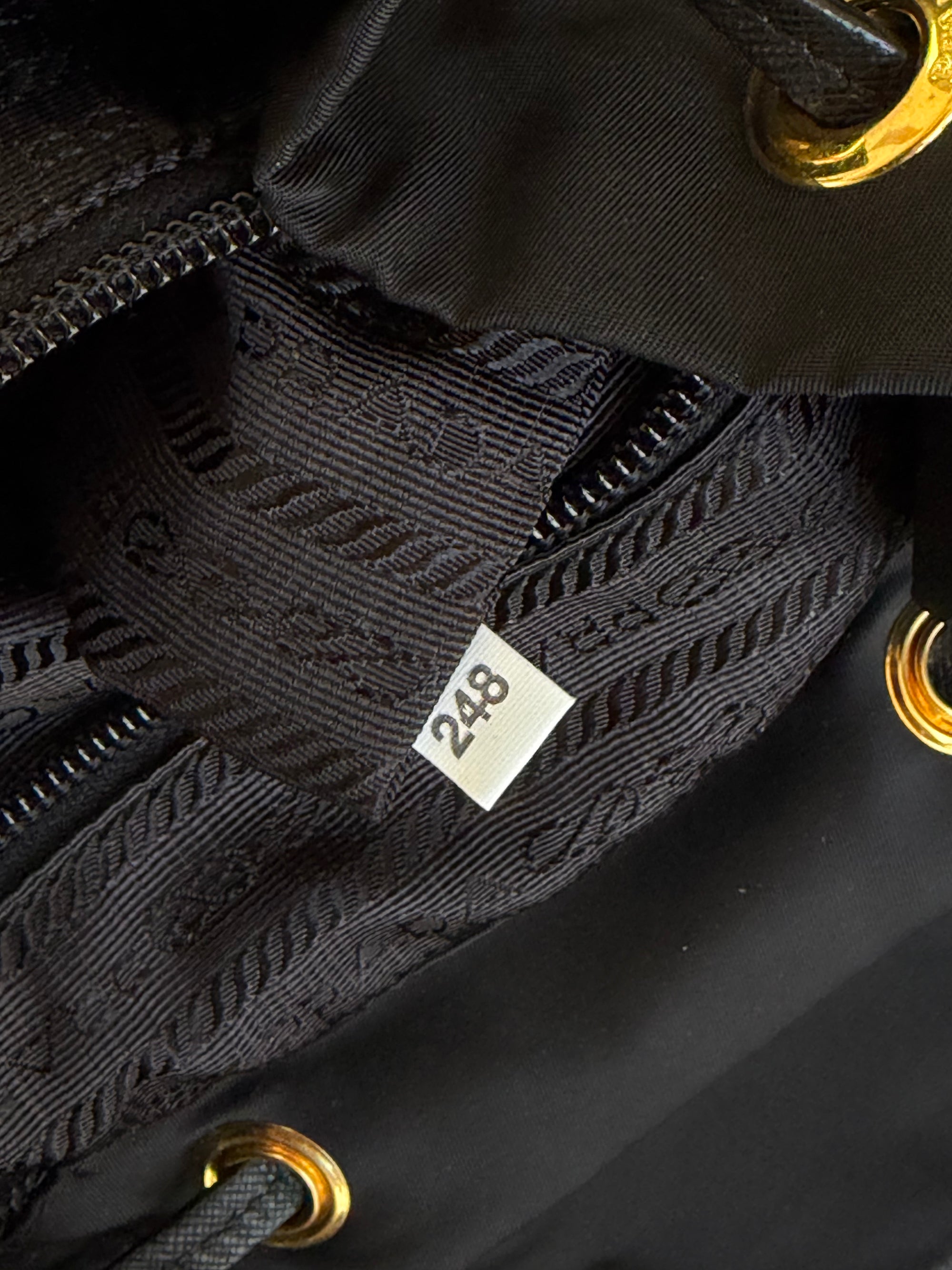 prada 2000s robot backpack bag
